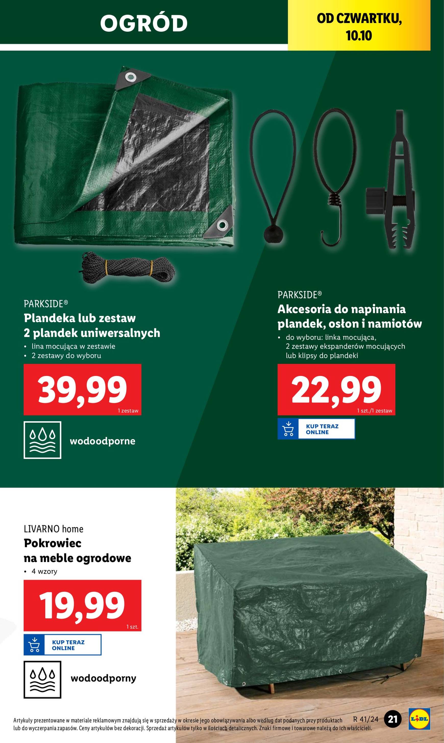 lidl - Aktualna Lidl - Katalog Okazji gazetka ważna od 07.10. - 12.10. - page: 29