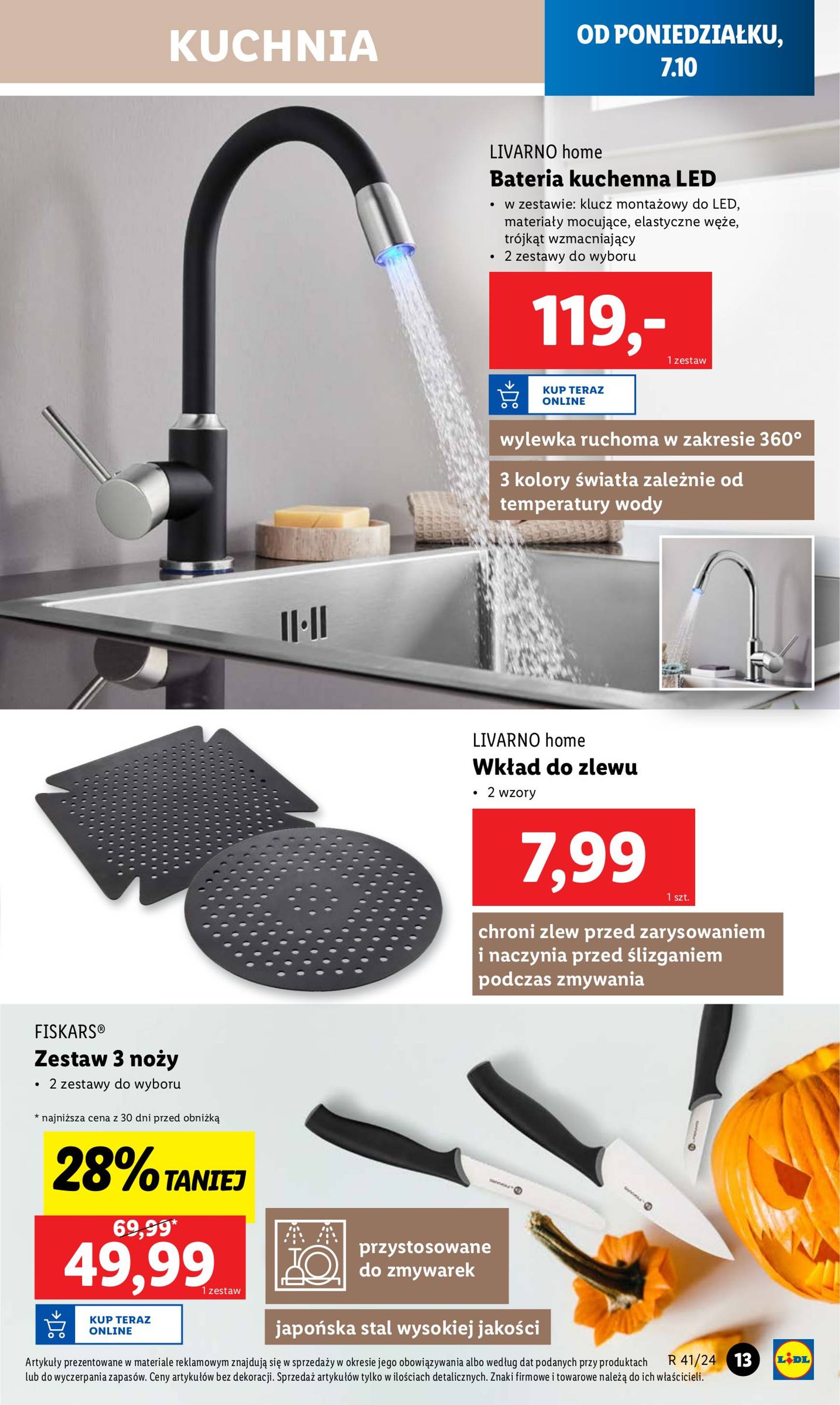 lidl - Aktualna Lidl - Katalog Okazji gazetka ważna od 07.10. - 12.10. - page: 17