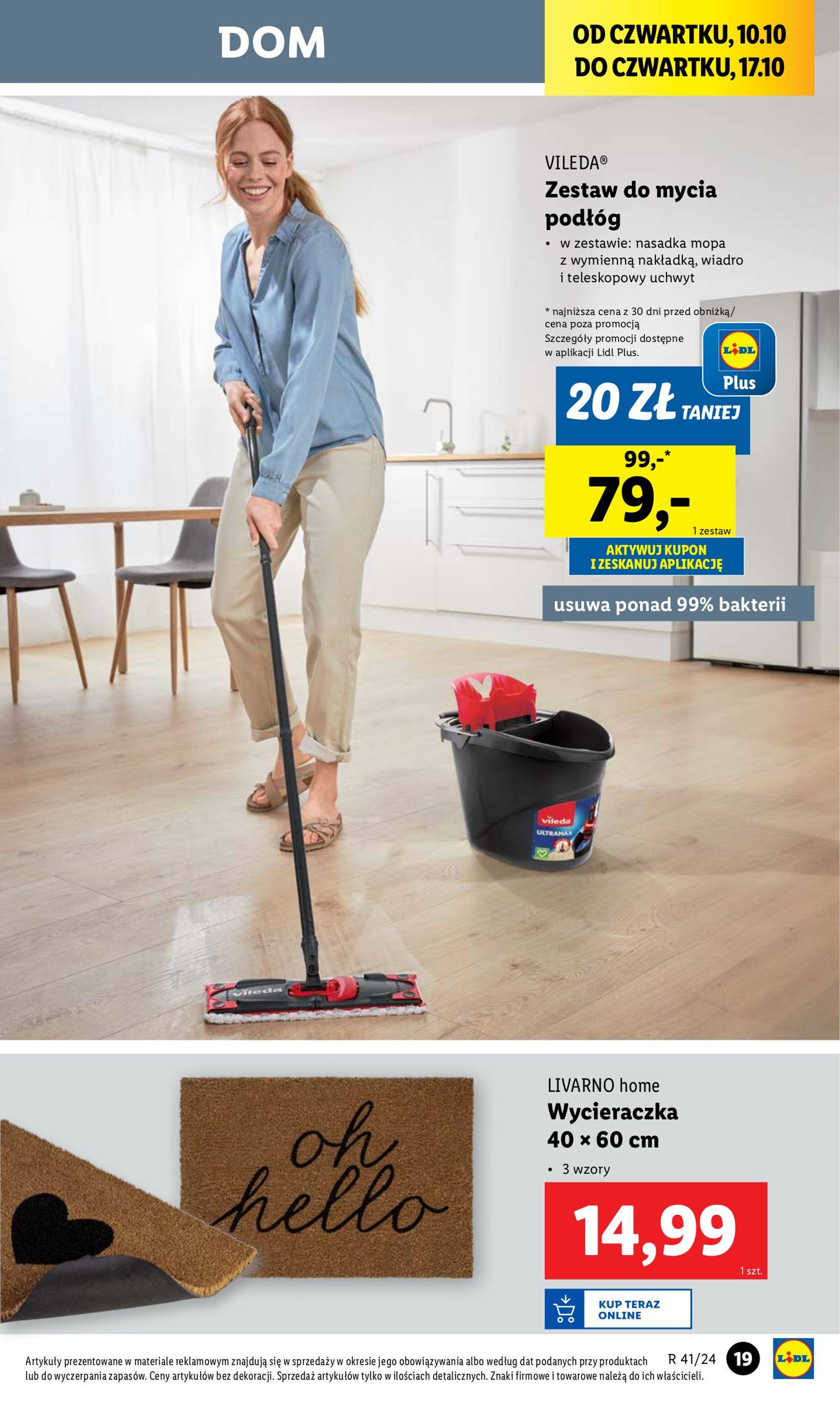 lidl - Aktualna Lidl - Katalog Okazji gazetka ważna od 07.10. - 12.10. - page: 23