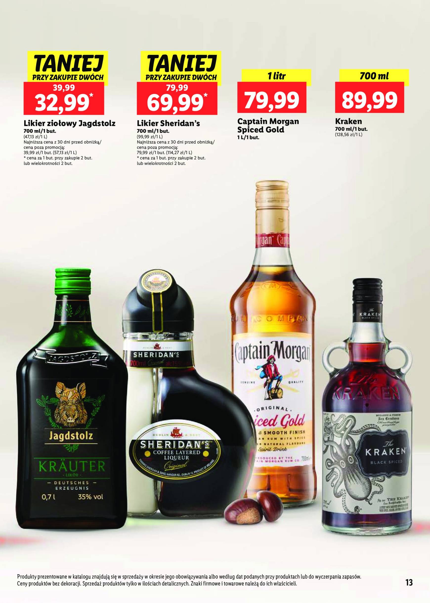 lidl - Aktualna Lidl - Katalog alkoholi mocnych gazetka ważna od 30.09. - 26.10. - page: 13