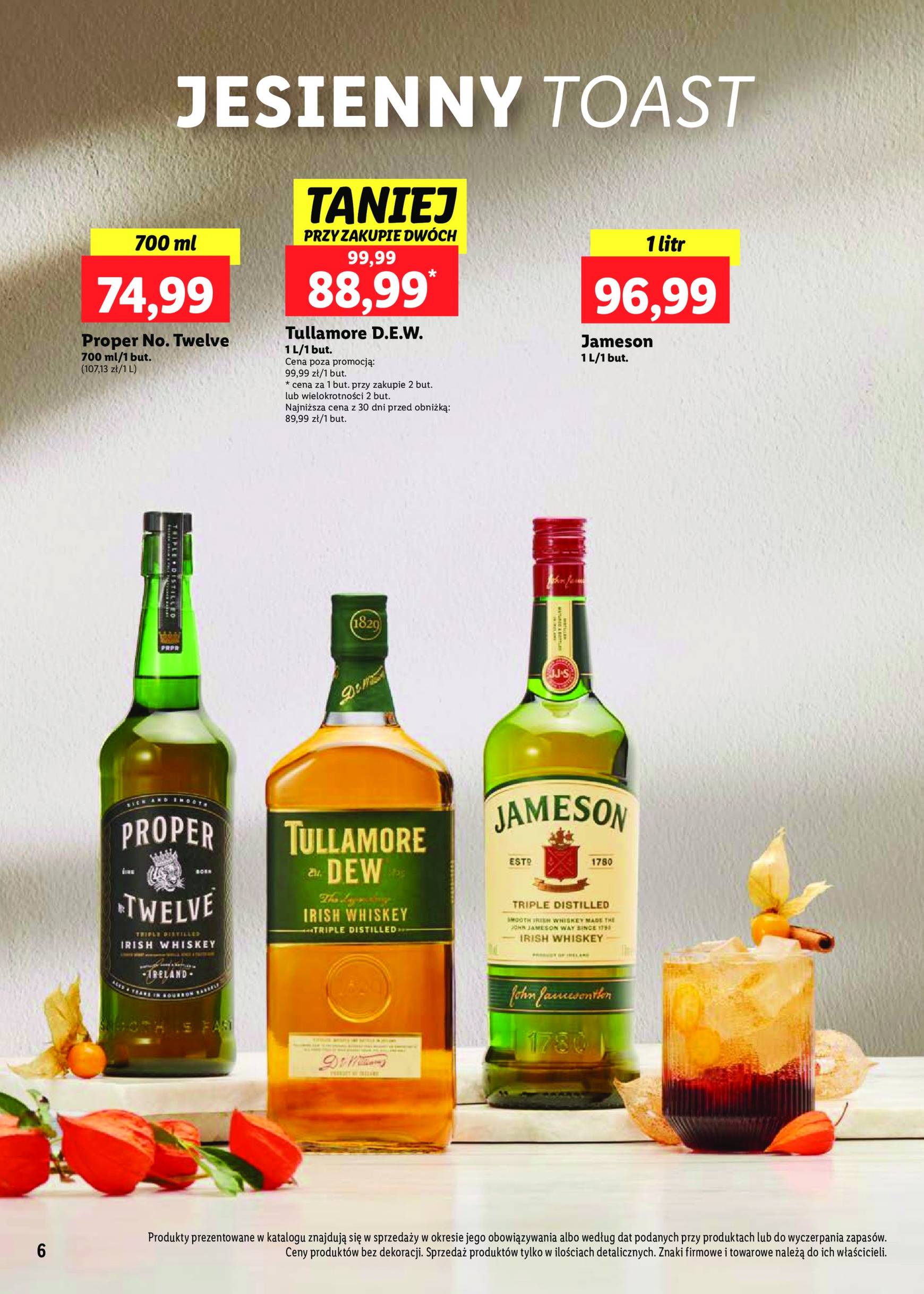 lidl - Aktualna Lidl - Katalog alkoholi mocnych gazetka ważna od 30.09. - 26.10. - page: 6