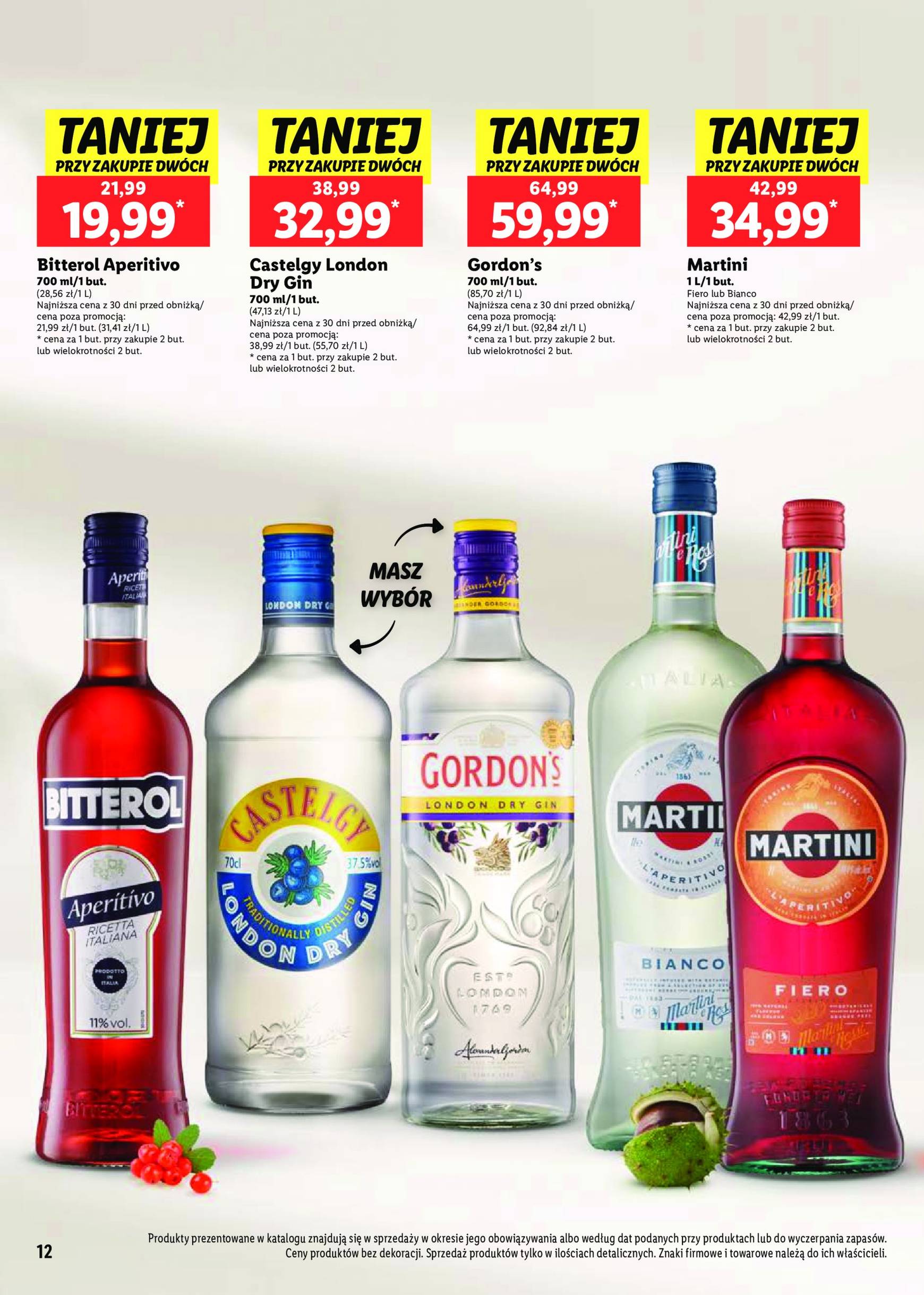 lidl - Aktualna Lidl - Katalog alkoholi mocnych gazetka ważna od 30.09. - 26.10. - page: 12