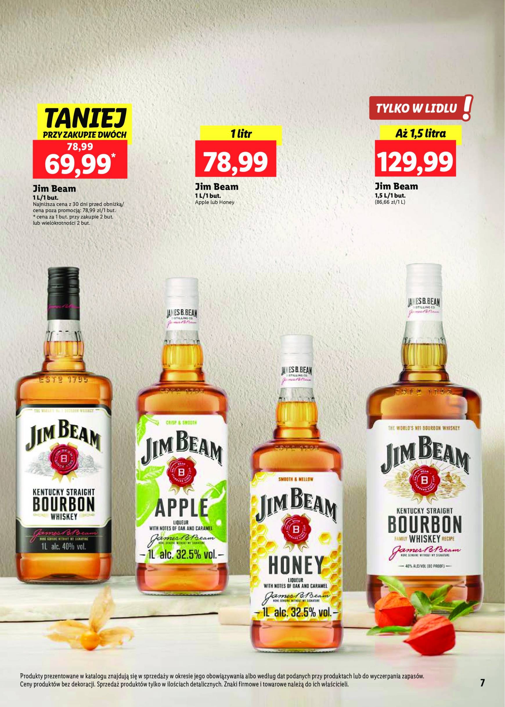 lidl - Aktualna Lidl - Katalog alkoholi mocnych gazetka ważna od 30.09. - 26.10. - page: 7