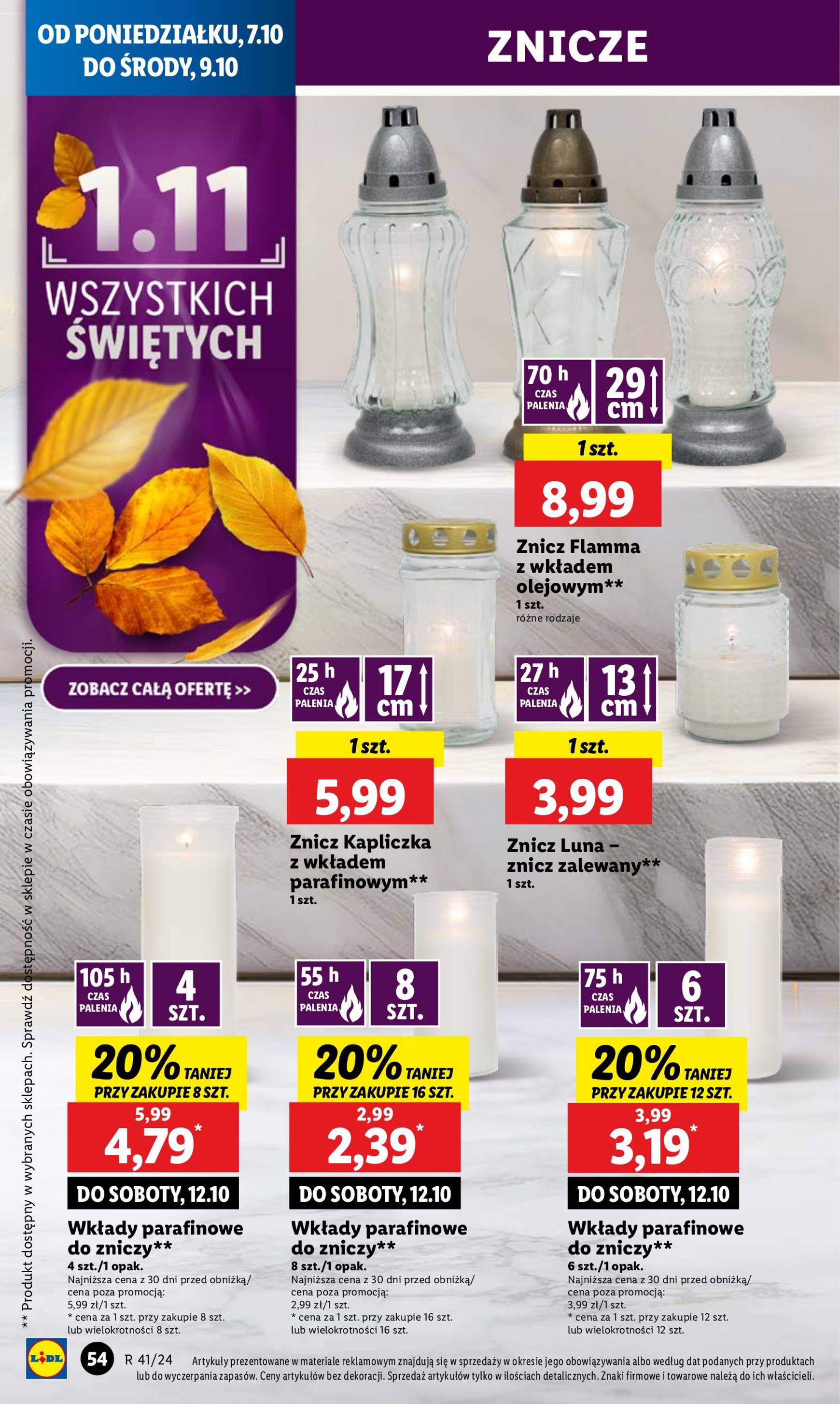 lidl - Lidl gazetka ważna od 07.10. - 09.10. - page: 62