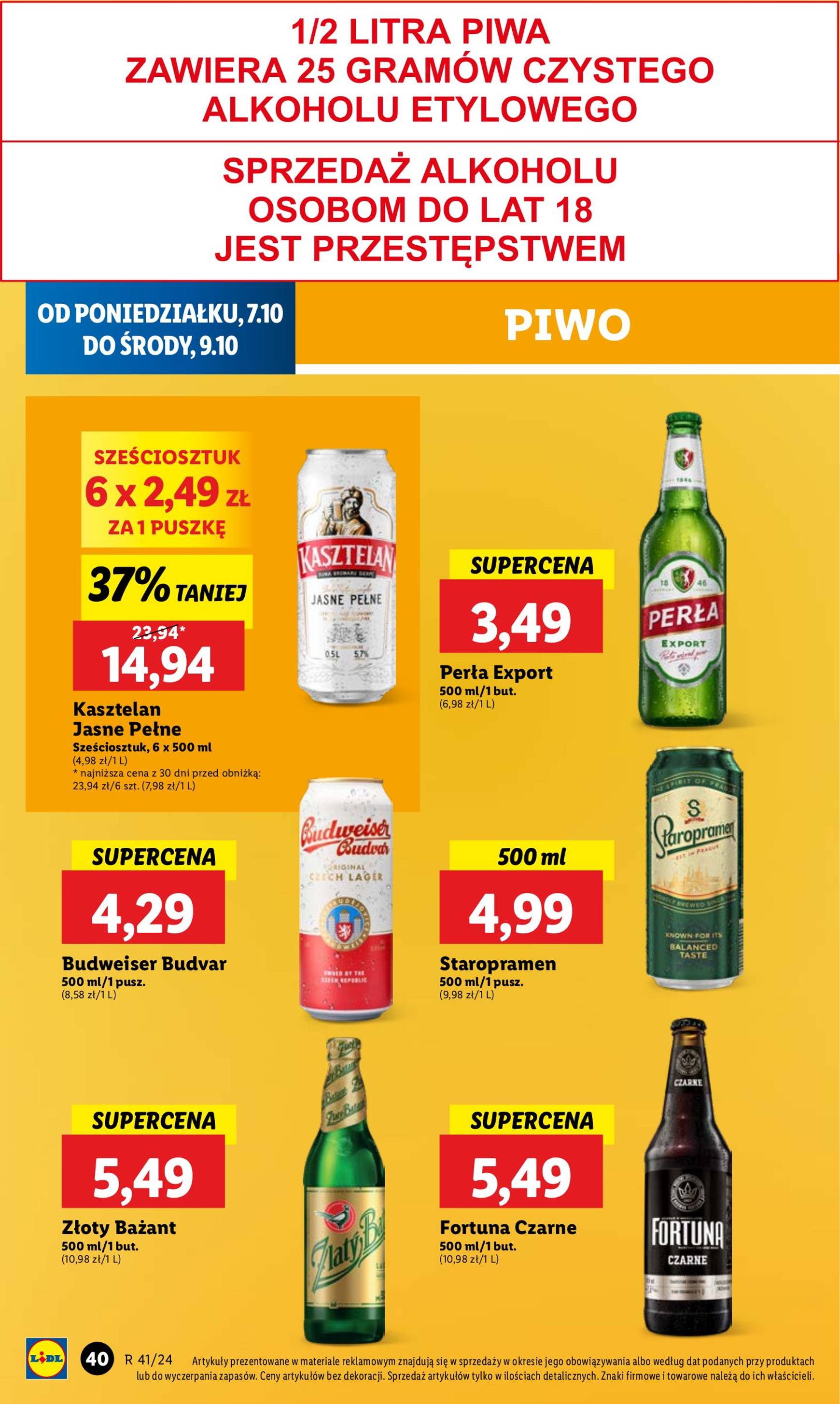 lidl - Lidl gazetka ważna od 07.10. - 09.10. - page: 48