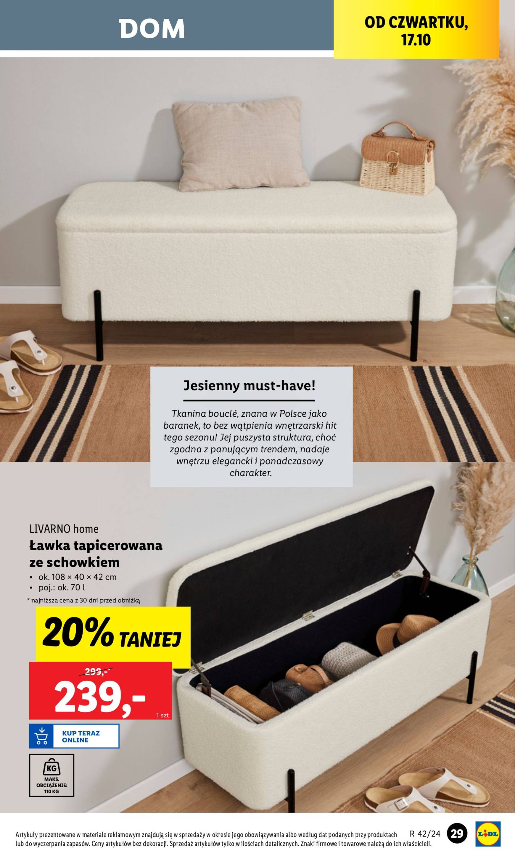 lidl - Lidl - Katalog Okazji gazetka ważna od 14.10. - 19.10. - page: 31