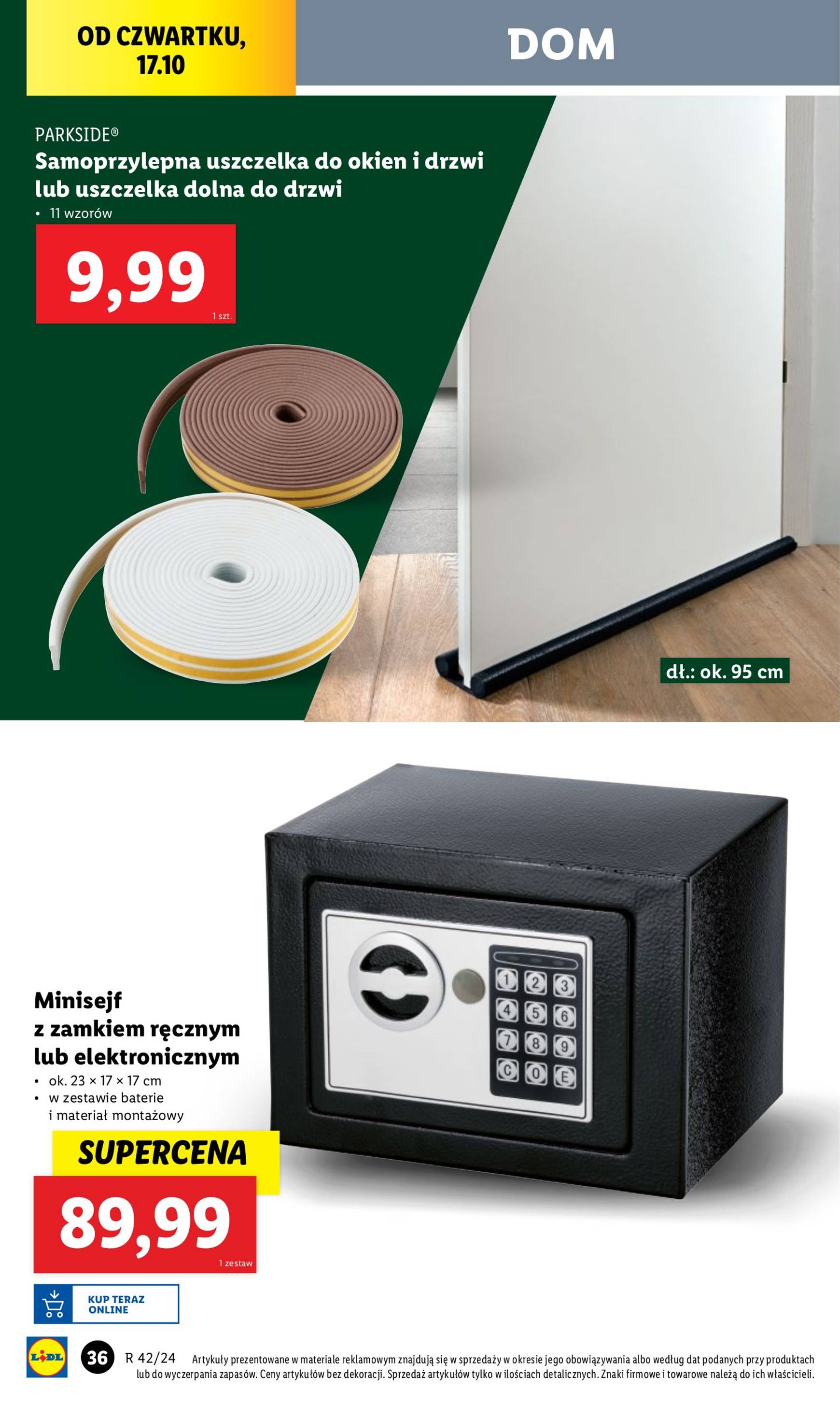 lidl - Lidl - Katalog Okazji gazetka ważna od 14.10. - 19.10. - page: 38