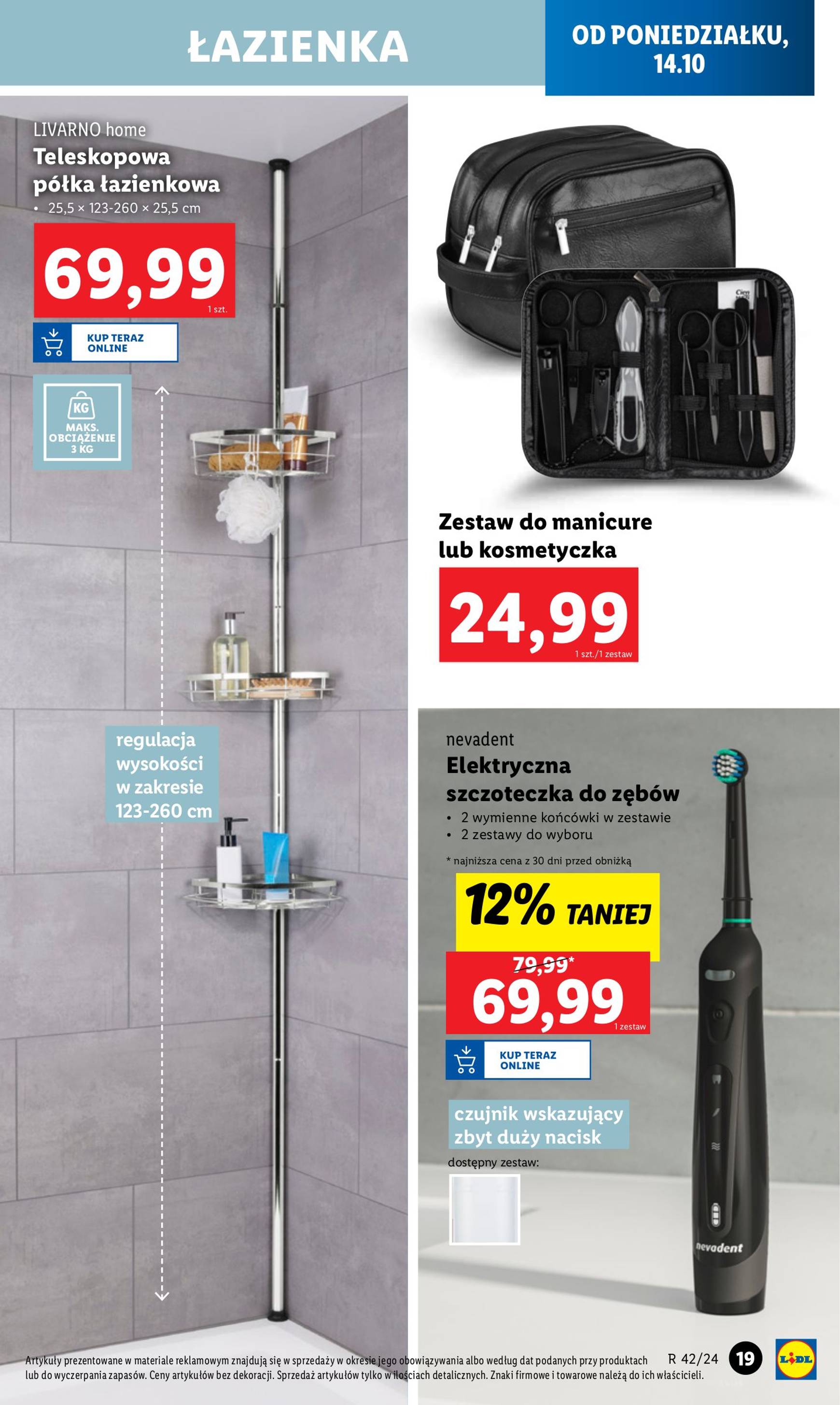 lidl - Lidl - Katalog Okazji gazetka ważna od 14.10. - 19.10. - page: 21