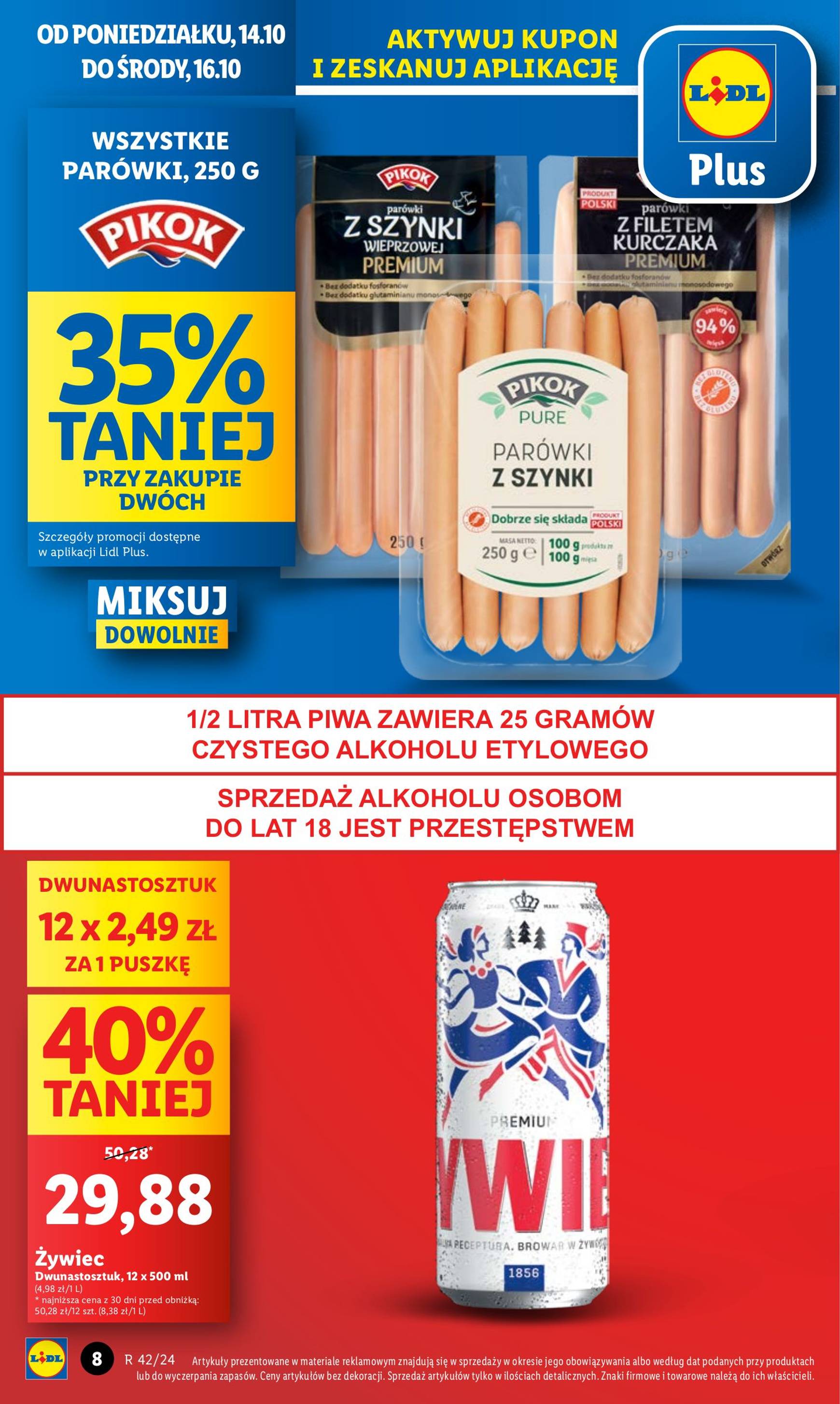 lidl - Lidl gazetka ważna od 14.10. - 16.10. - page: 8