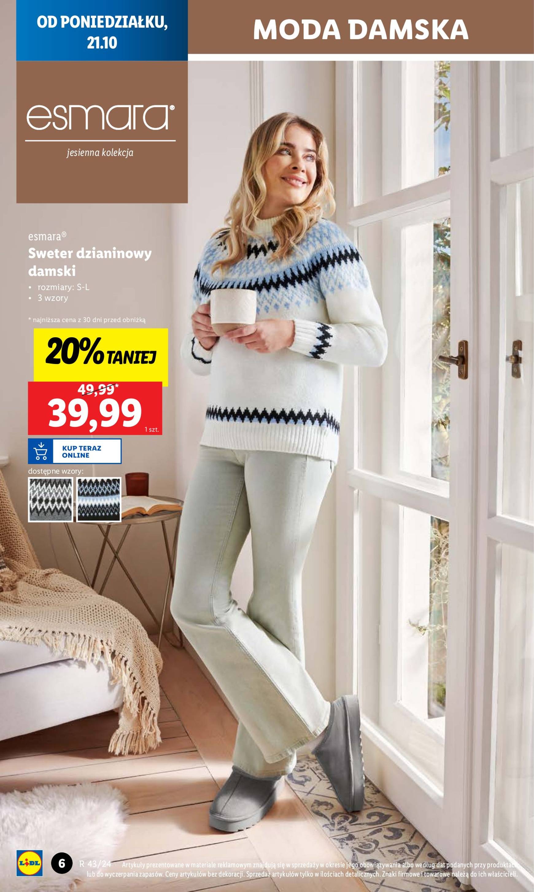 lidl - Lidl - Katalog Okazji gazetka ważna od 21.10. - 26.10. - page: 6