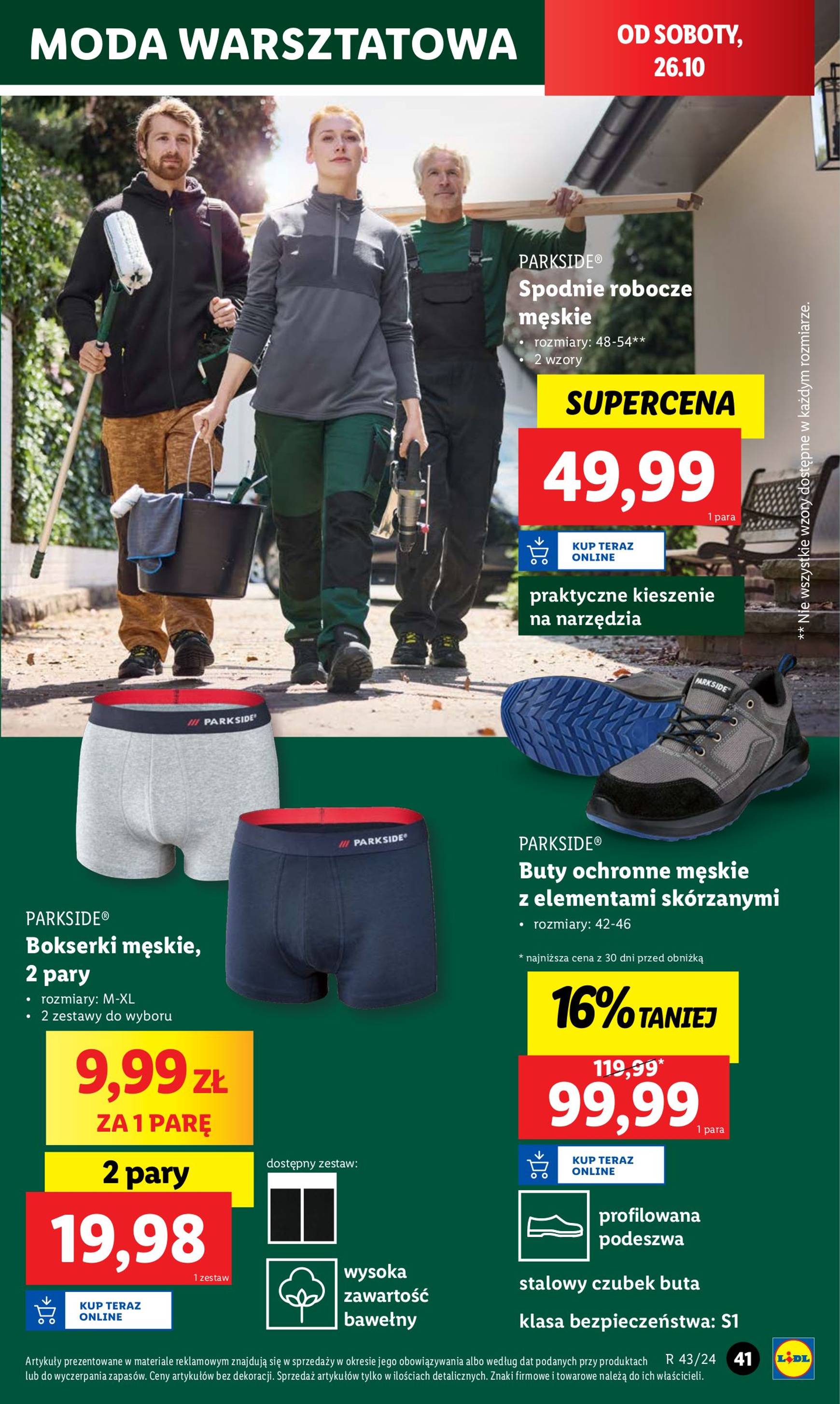 lidl - Lidl - Katalog Okazji gazetka ważna od 21.10. - 26.10. - page: 43