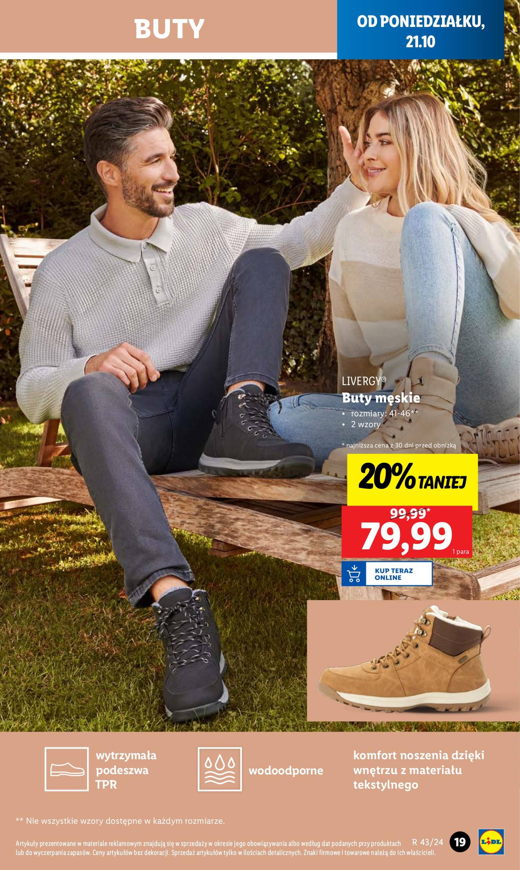 lidl - Lidl - Katalog Okazji gazetka ważna od 21.10. - 26.10. - page: 19