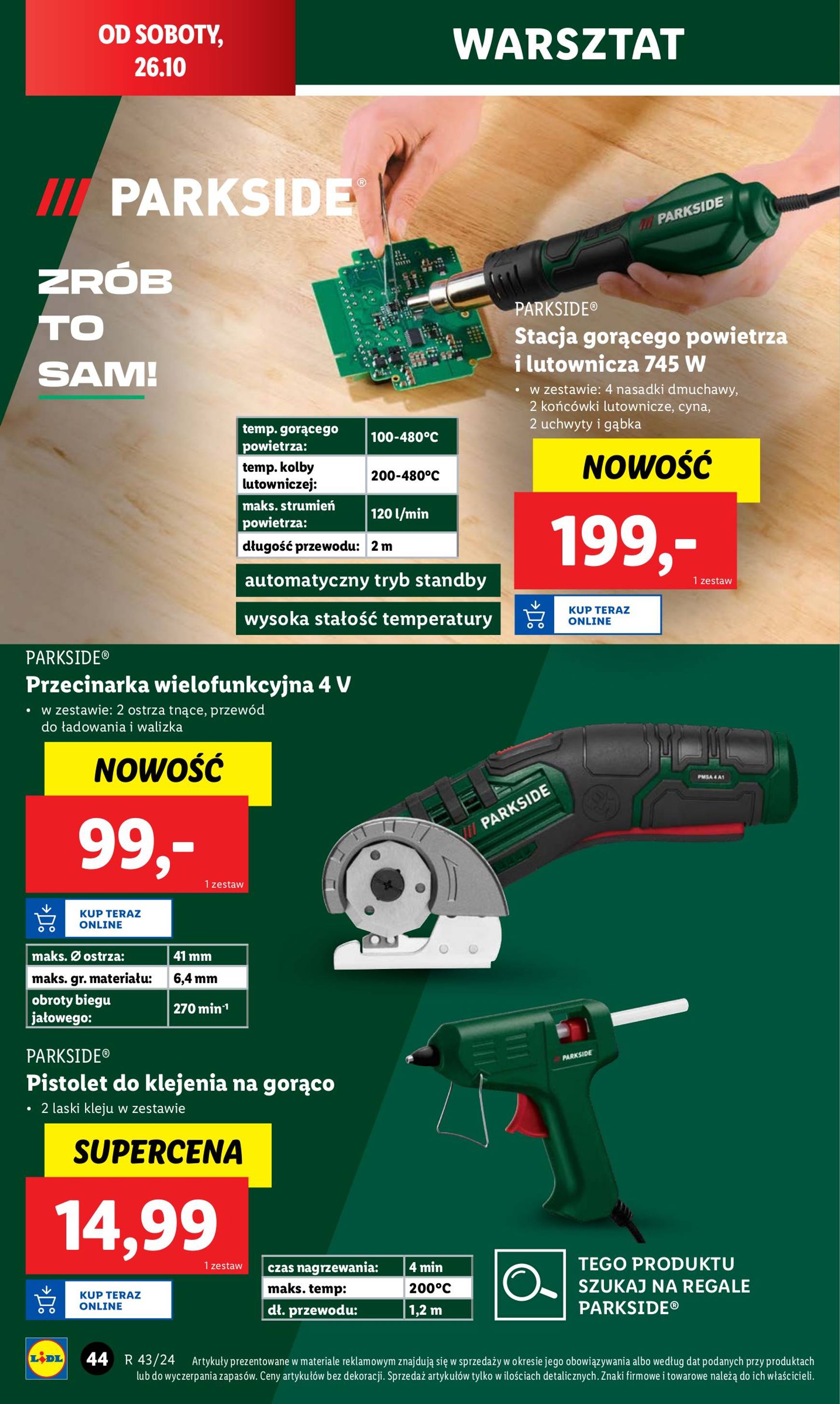 lidl - Lidl - Katalog Okazji gazetka ważna od 21.10. - 26.10. - page: 46