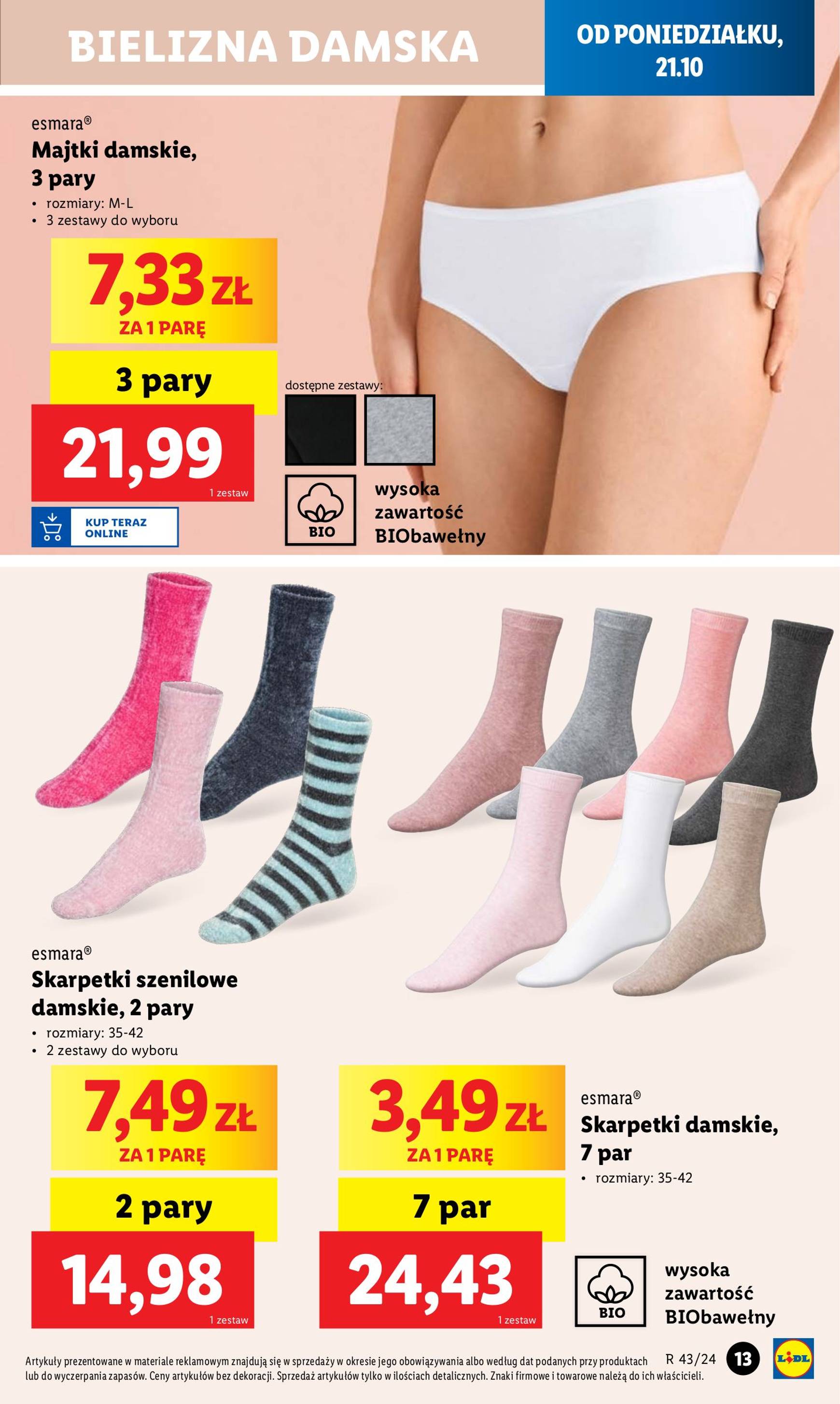 lidl - Lidl - Katalog Okazji gazetka ważna od 21.10. - 26.10. - page: 13