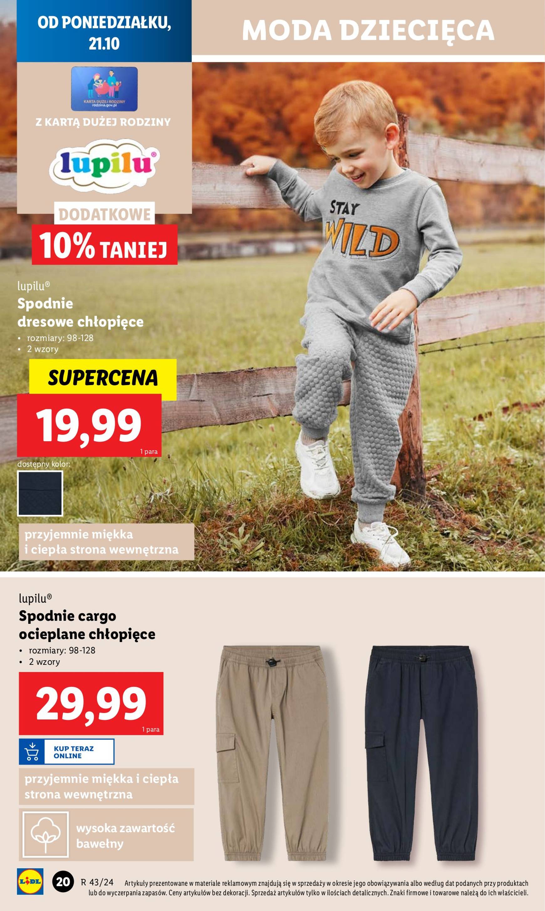 lidl - Lidl - Katalog Okazji gazetka ważna od 21.10. - 26.10. - page: 20