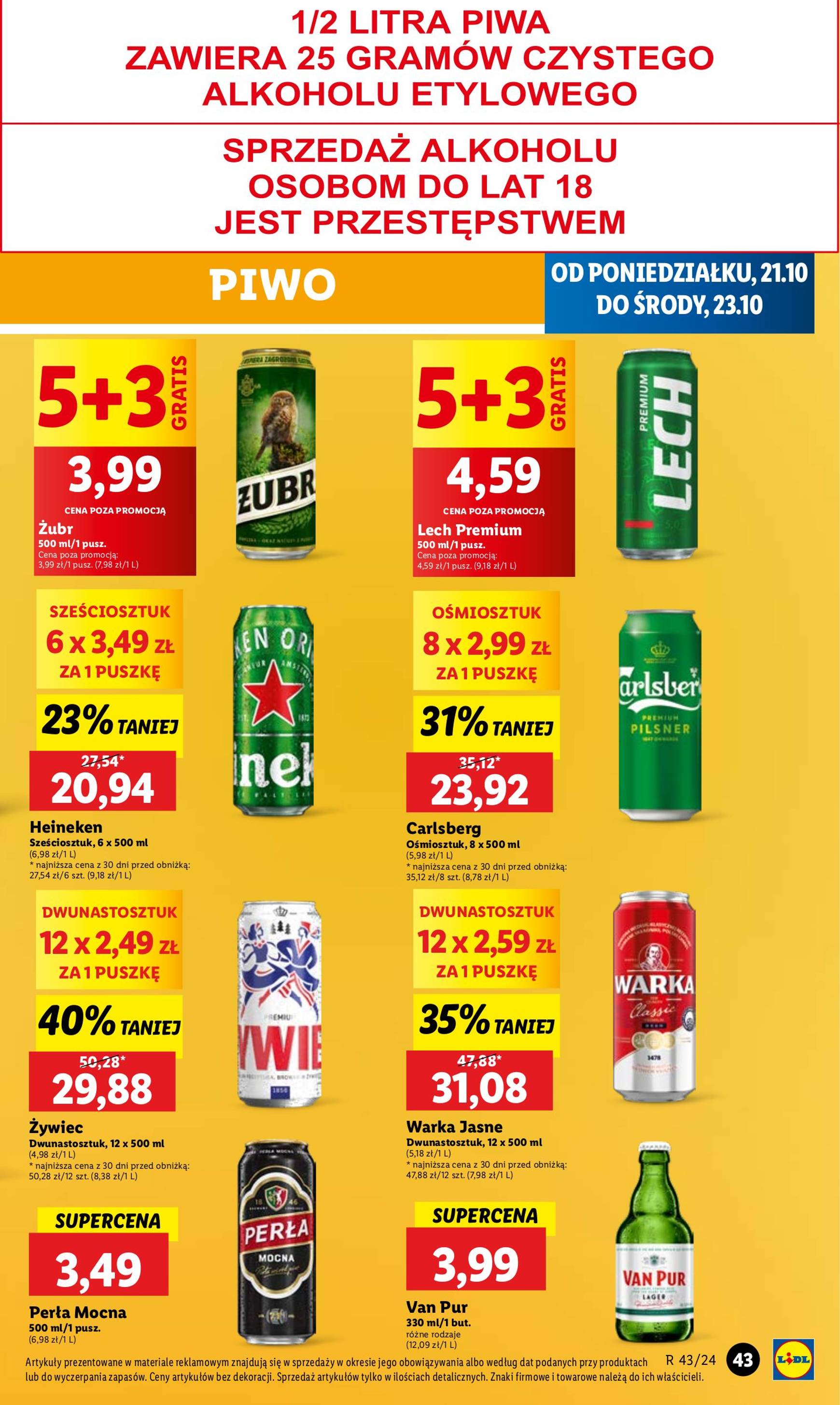 lidl - Lidl gazetka ważna od 21.10. - 23.10. - page: 47