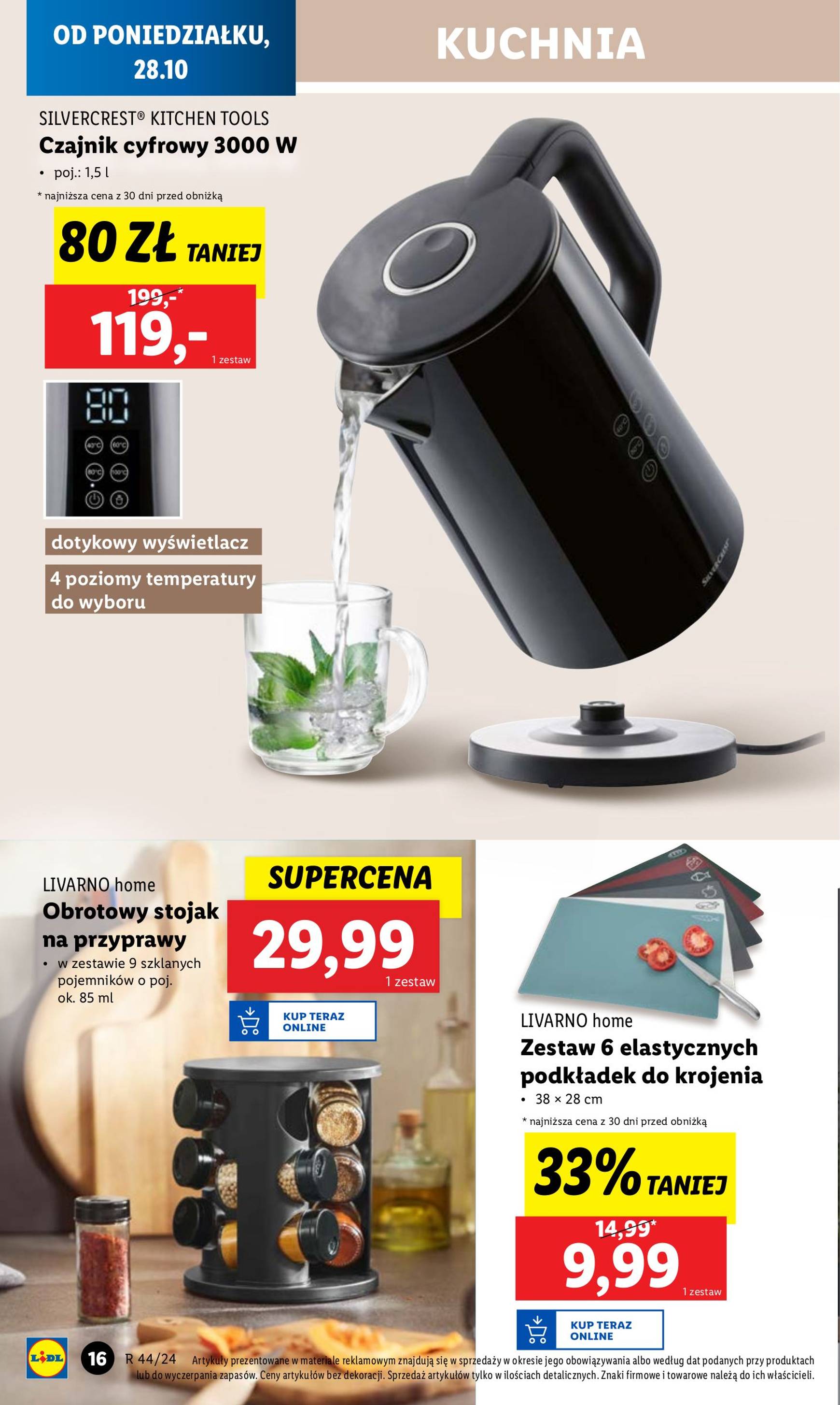 lidl - Lidl - Katalog Okazji gazetka ważna od 28.10. - 02.11. - page: 18