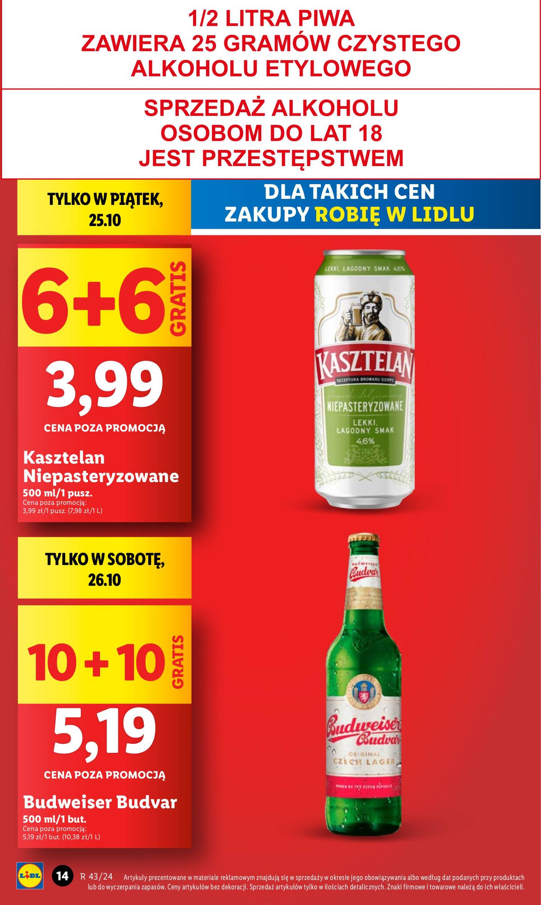 lidl - Lidl gazetka ważna od 24.10. - 26.10. - page: 14