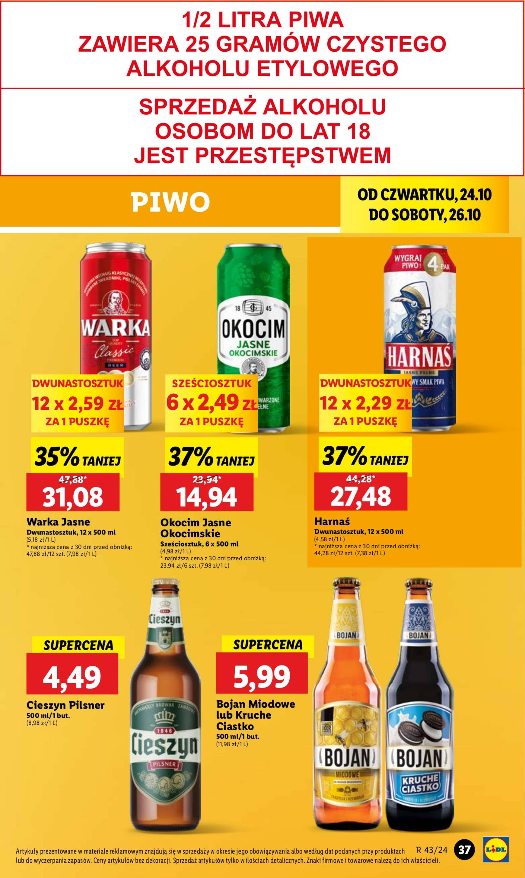 lidl - Lidl gazetka ważna od 24.10. - 26.10. - page: 43