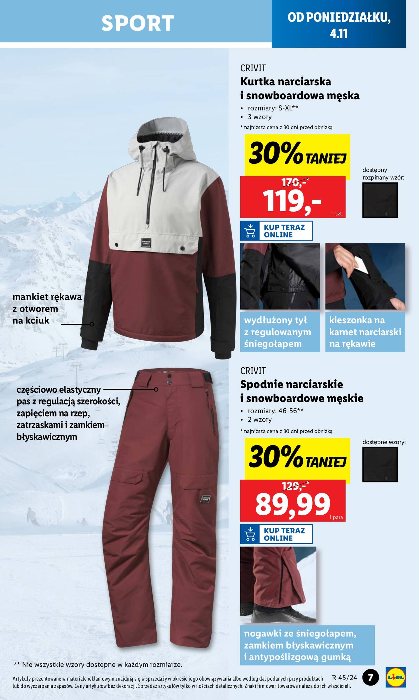 lidl - Lidl - Katalog Okazji gazetka ważna od 04.11. - 09.11. - page: 7