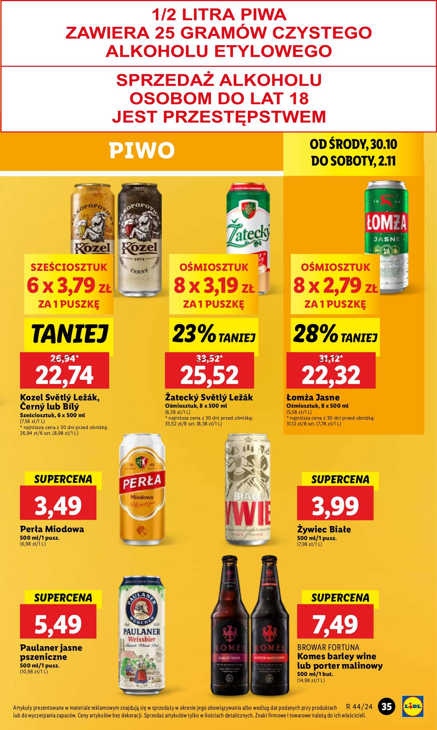 lidl - Lidl gazetka ważna od 30.10. - 02.11. - page: 43