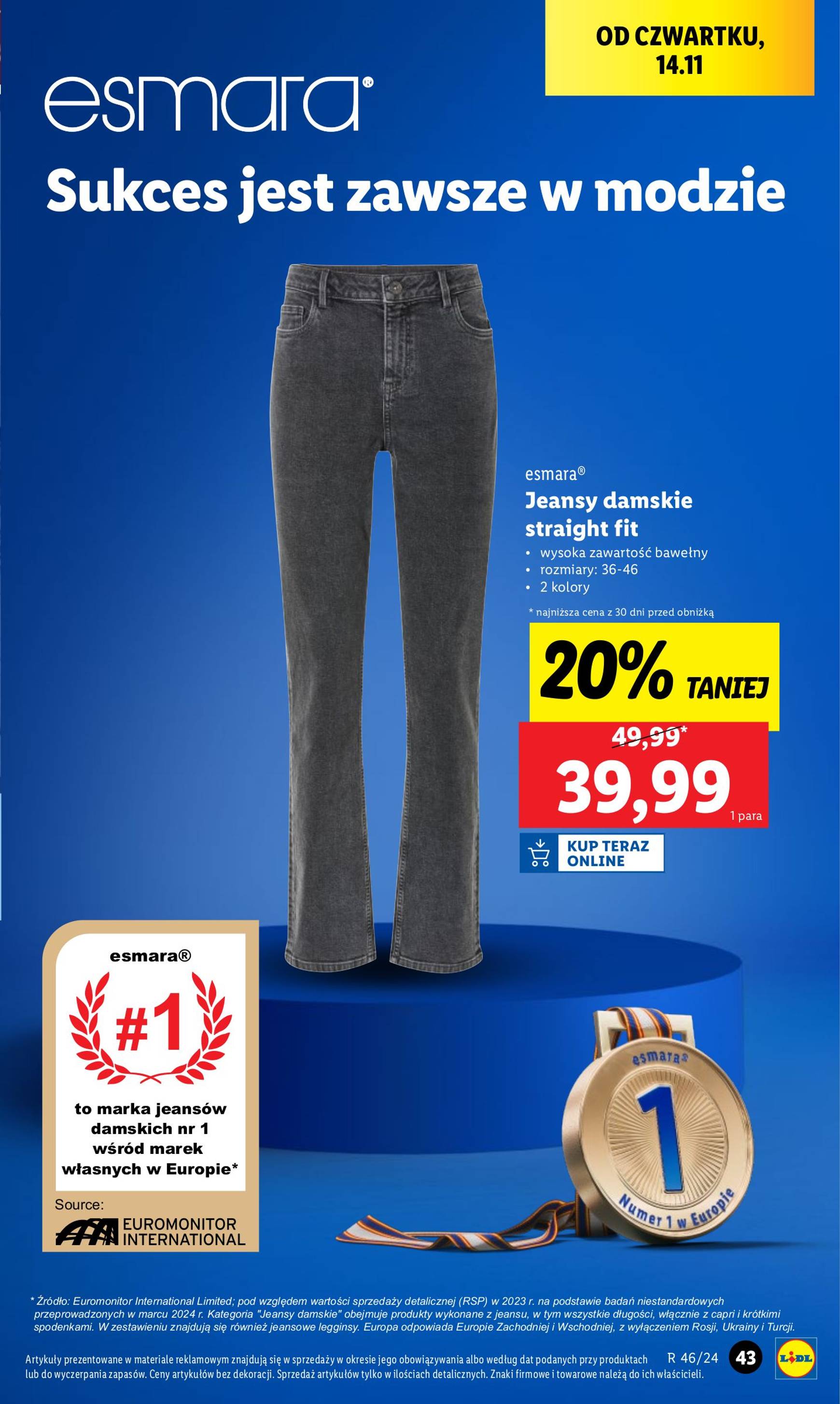 lidl - Lidl - Katalog Okazji gazetka ważna od 12.11. - 16.11. - page: 45