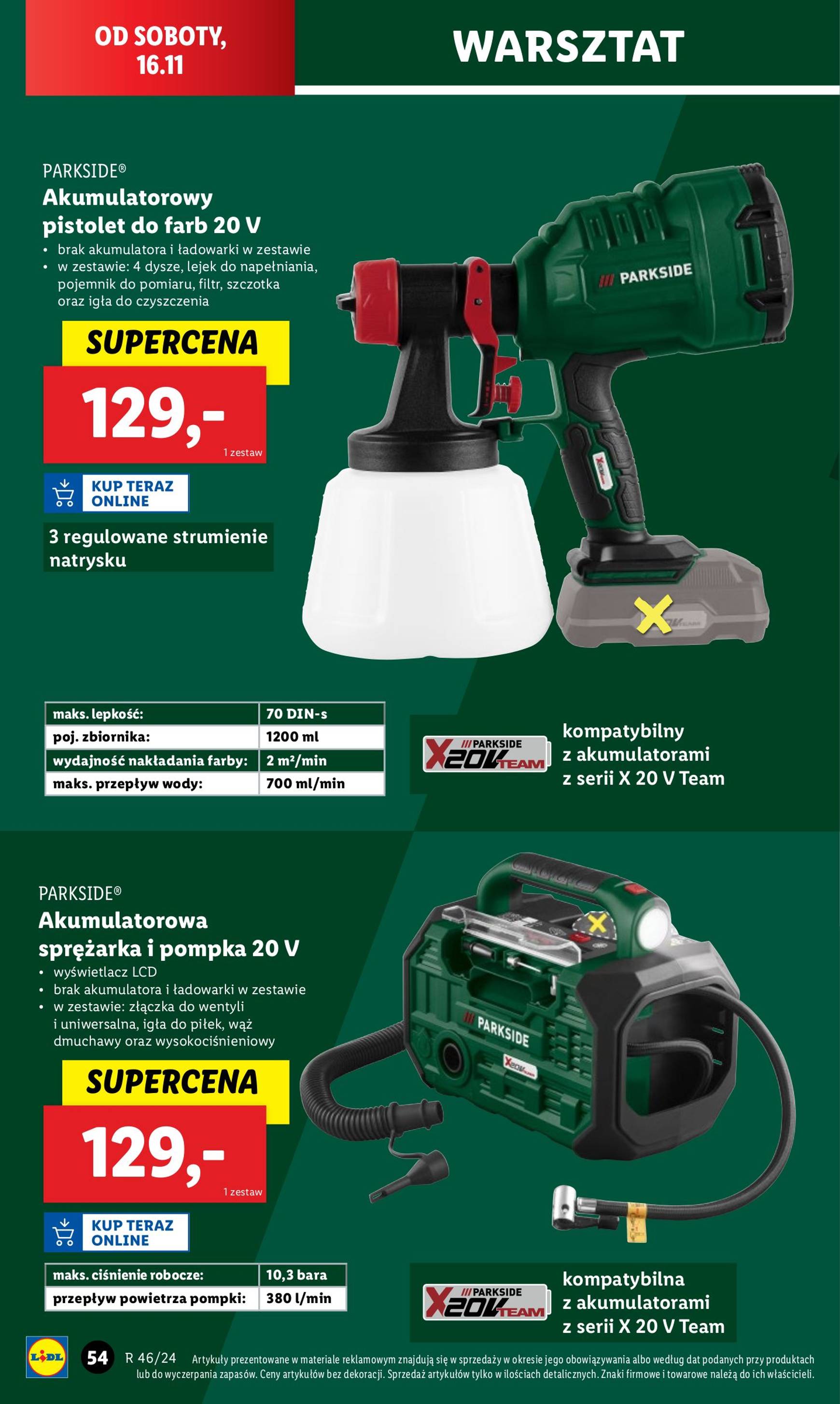 lidl - Lidl - Katalog Okazji gazetka ważna od 12.11. - 16.11. - page: 58