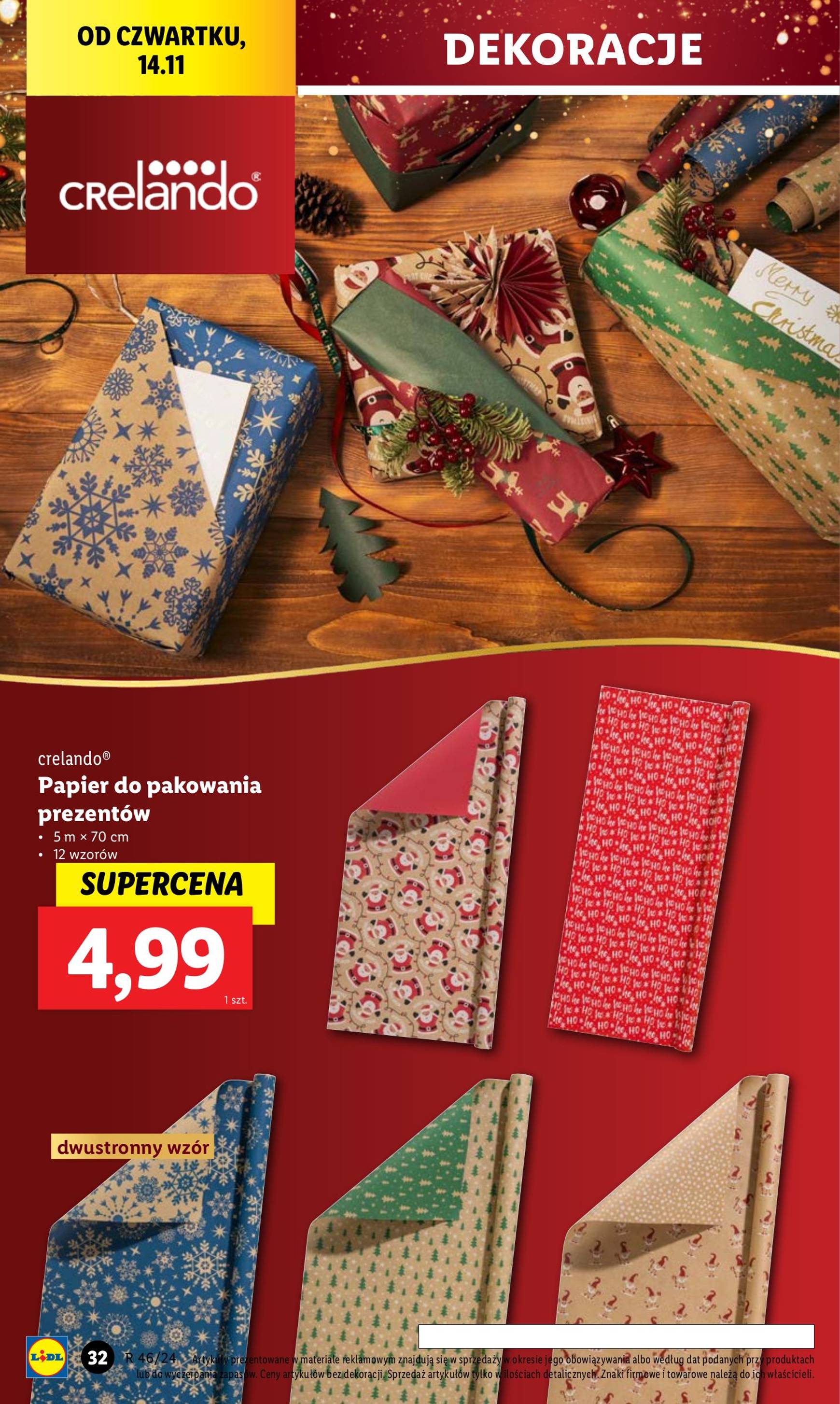 lidl - Lidl - Katalog Okazji gazetka ważna od 12.11. - 16.11. - page: 32