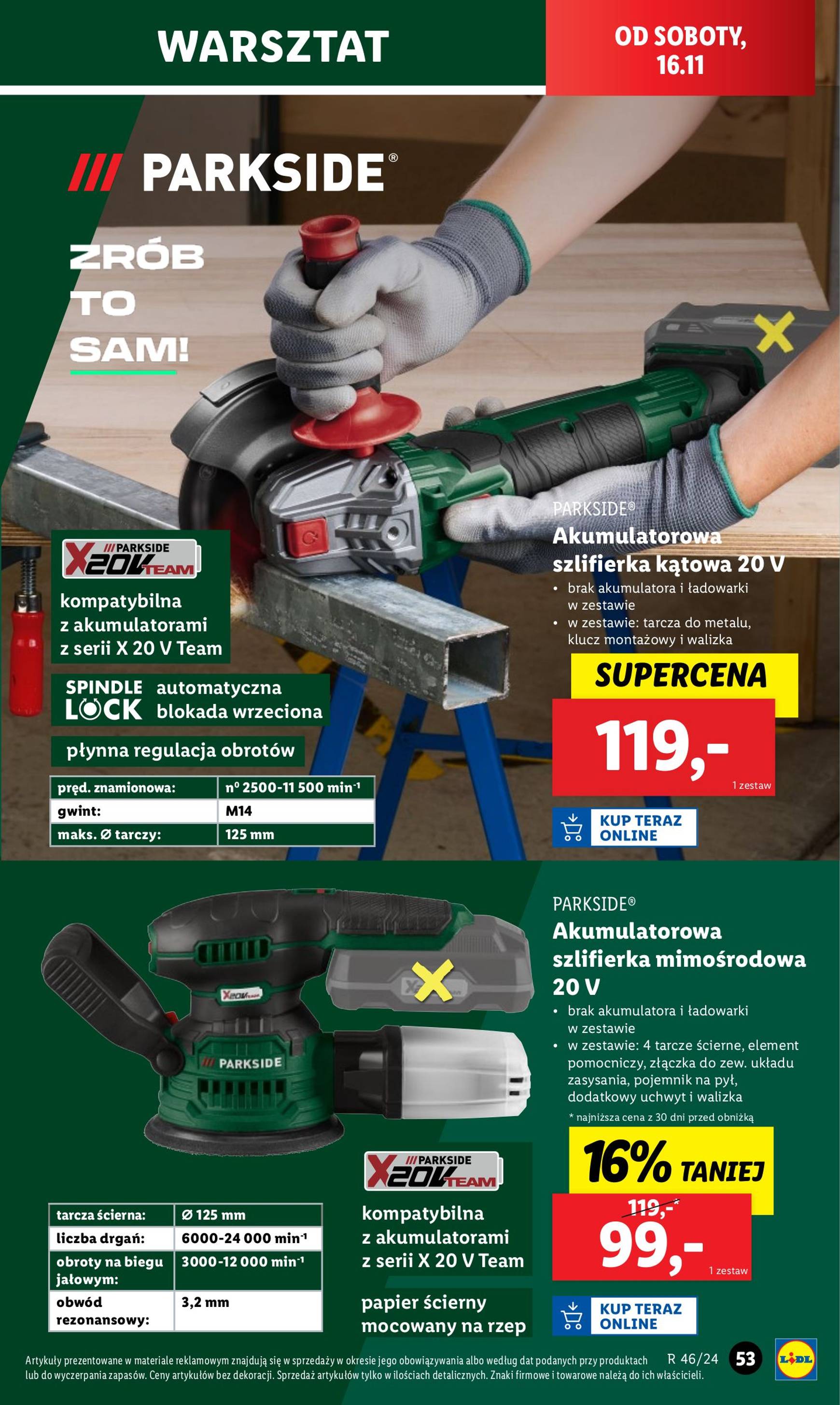 lidl - Lidl - Katalog Okazji gazetka ważna od 12.11. - 16.11. - page: 57