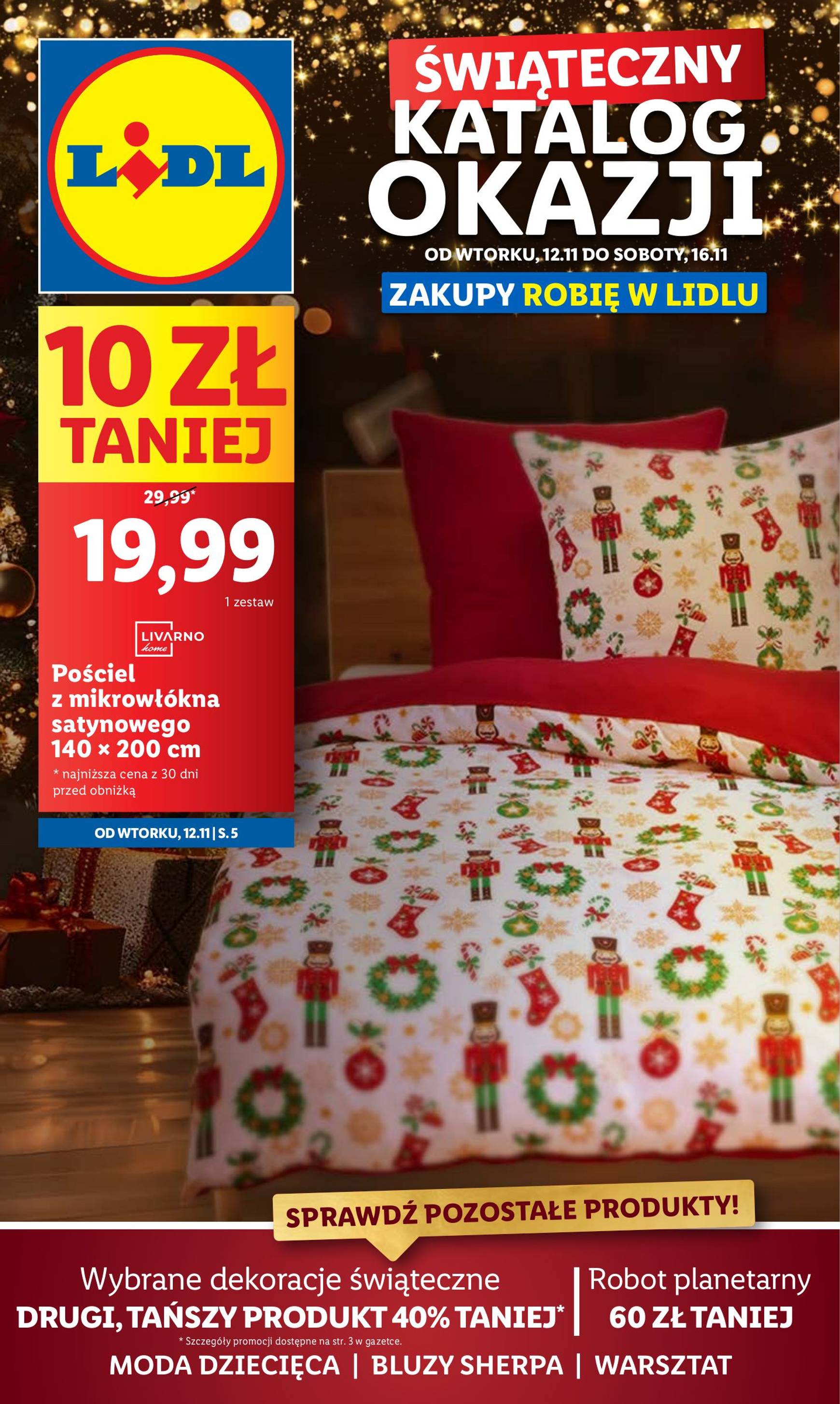 lidl - Lidl - Katalog Okazji gazetka ważna od 12.11. - 16.11.