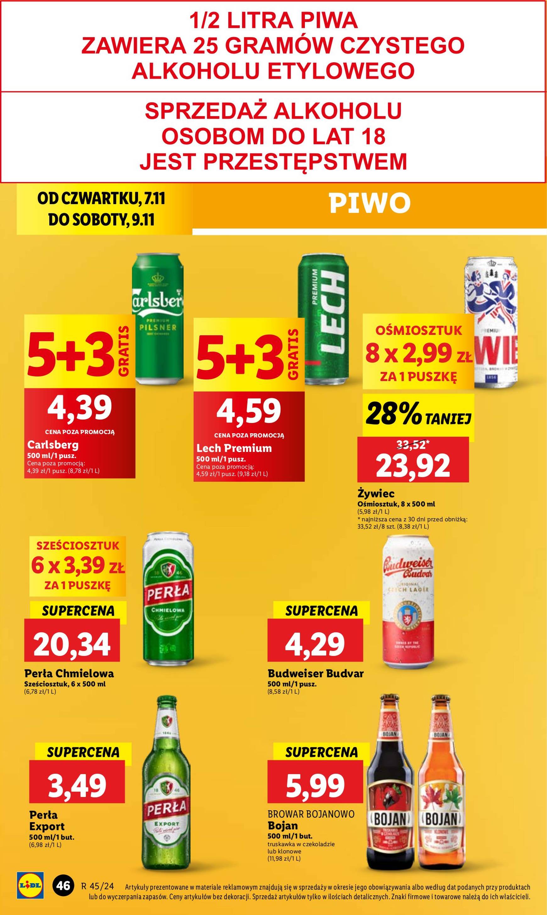 lidl - Lidl gazetka ważna od 07.11. - 09.11. - page: 48