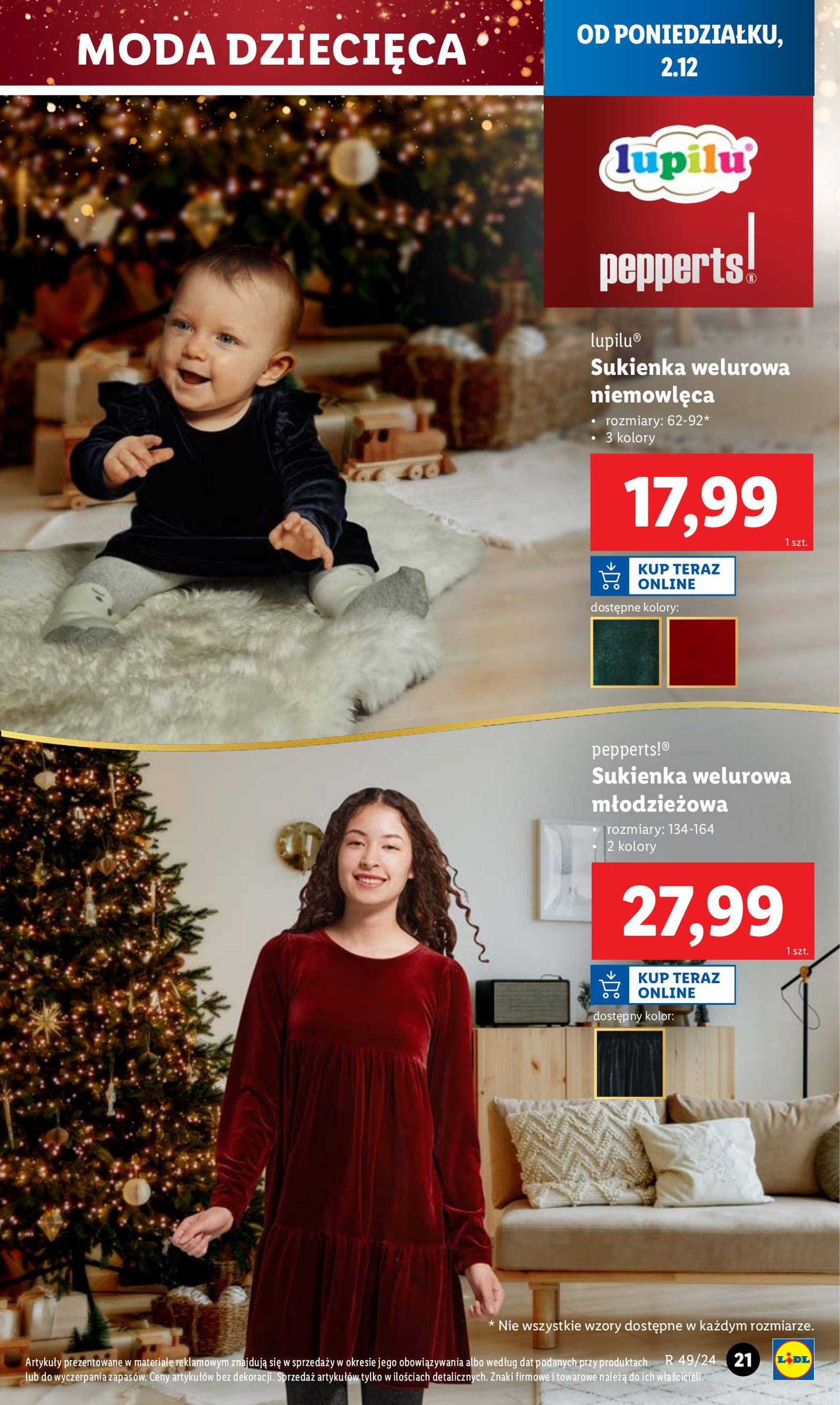 lidl - Lidl - Katalog Okazji Świąt gazetka ważna od 02.12. - 07.12. - page: 21