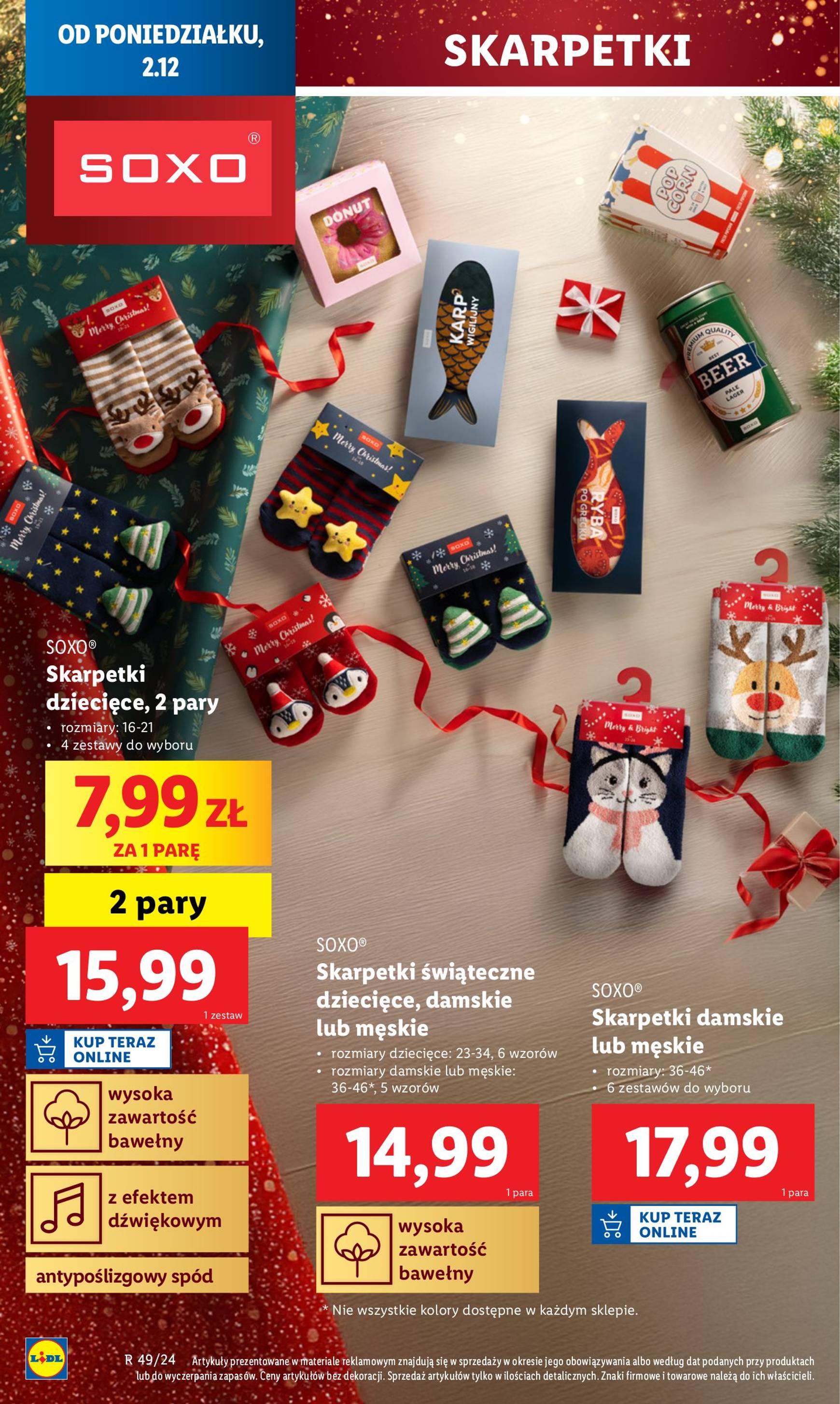 lidl - Lidl - Katalog Okazji Świąt gazetka ważna od 02.12. - 07.12. - page: 38