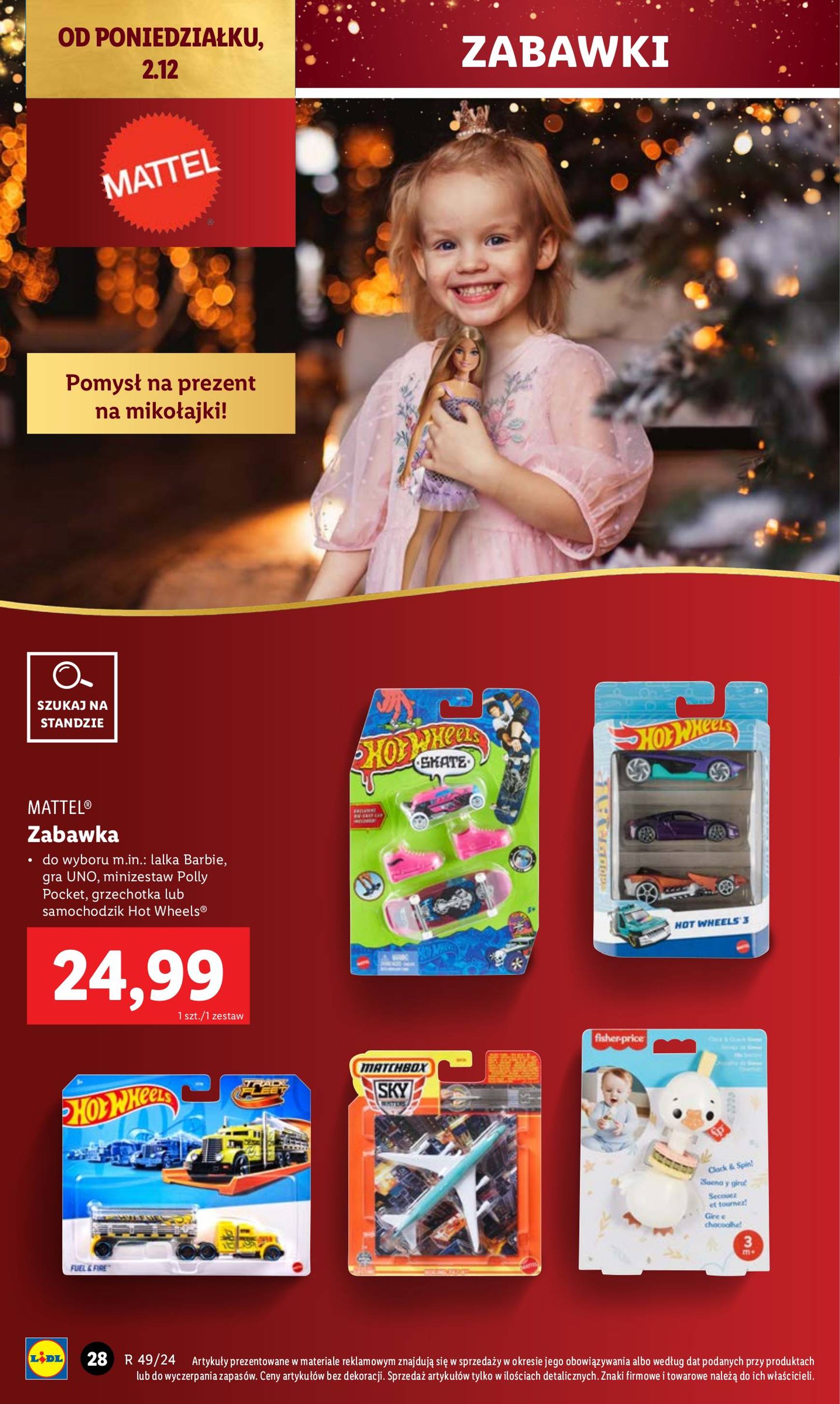 lidl - Lidl - Katalog Okazji Świąt gazetka ważna od 02.12. - 07.12. - page: 28