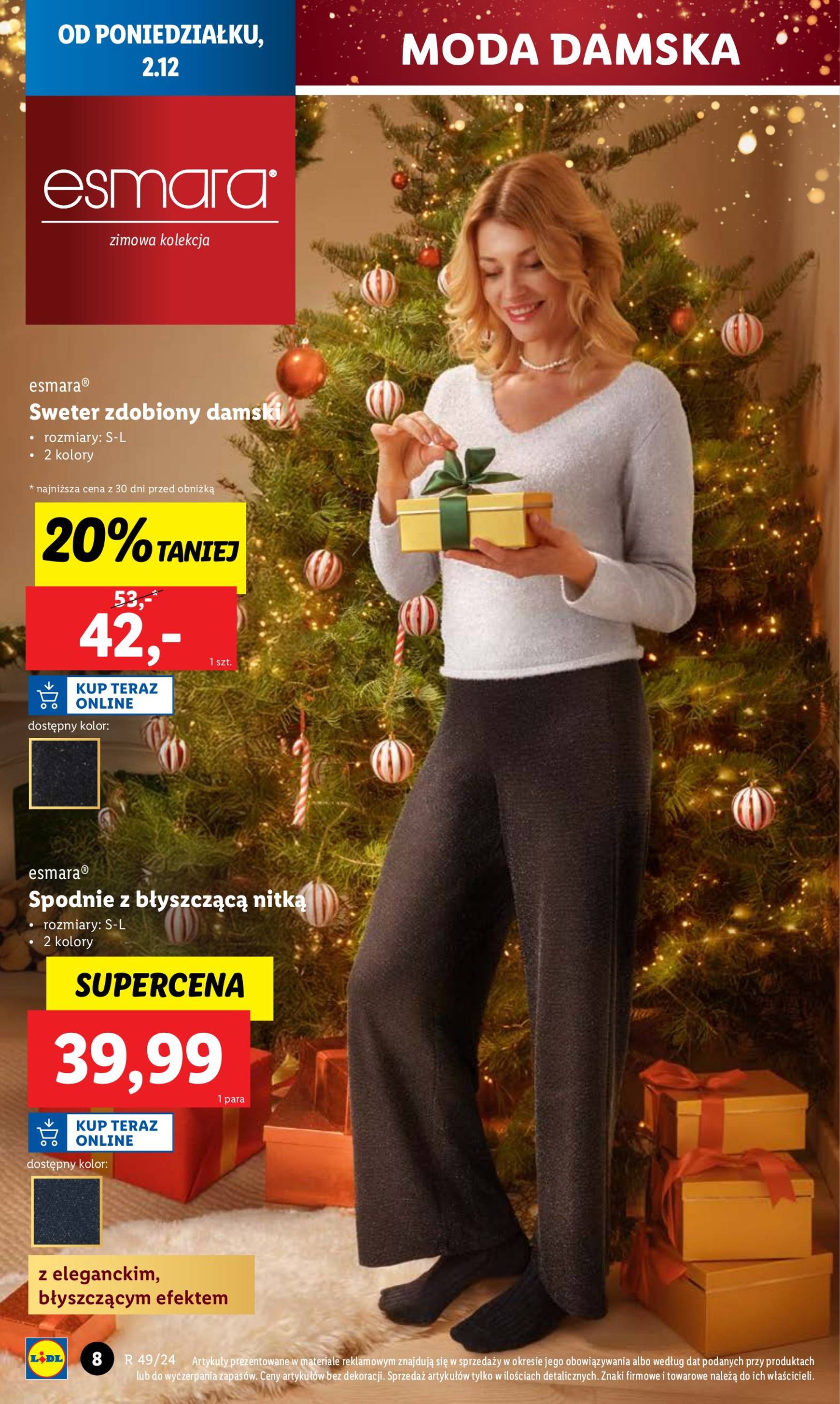 lidl - Lidl - Katalog Okazji Świąt gazetka ważna od 02.12. - 07.12. - page: 8