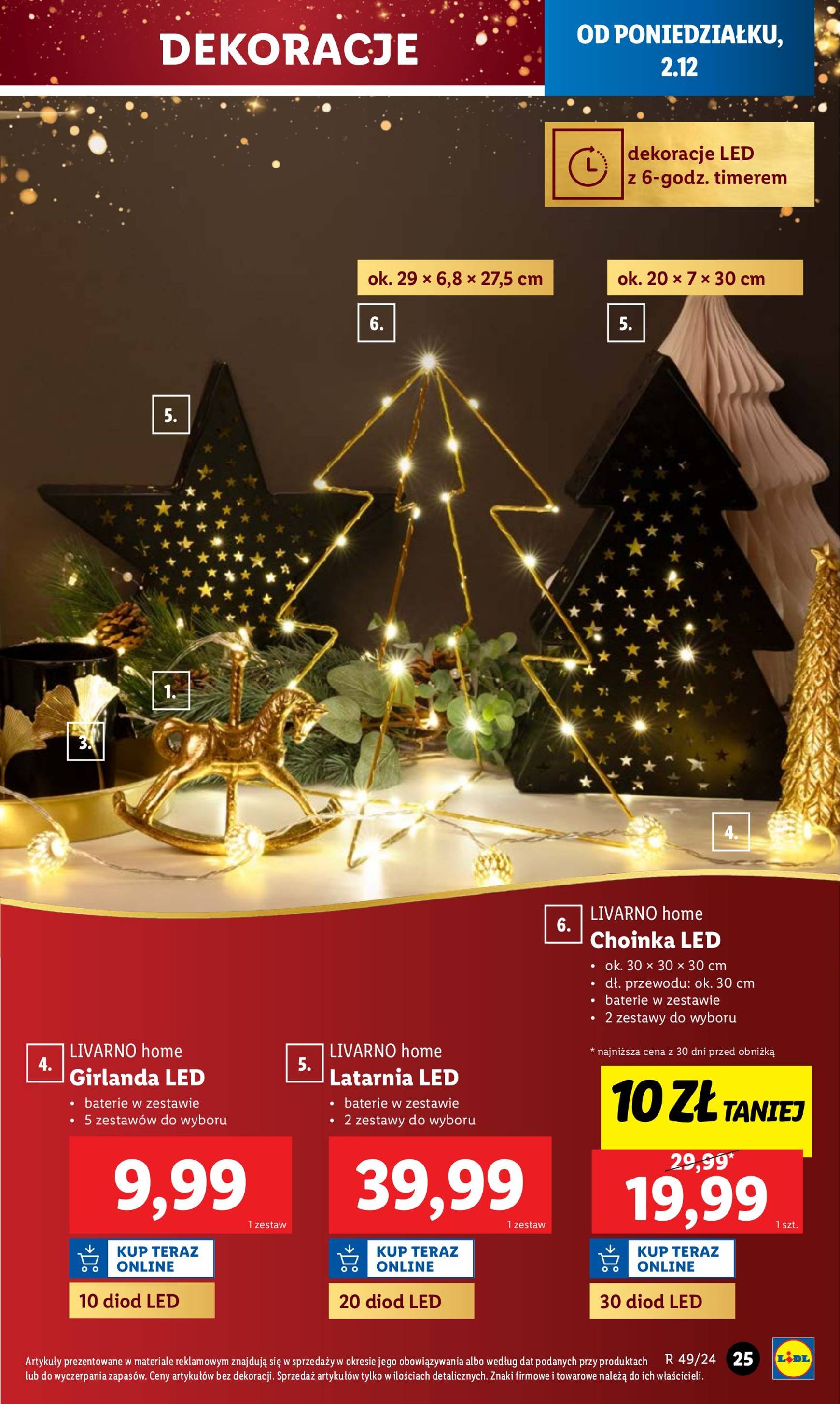 lidl - Lidl - Katalog Okazji Świąt gazetka ważna od 02.12. - 07.12. - page: 25