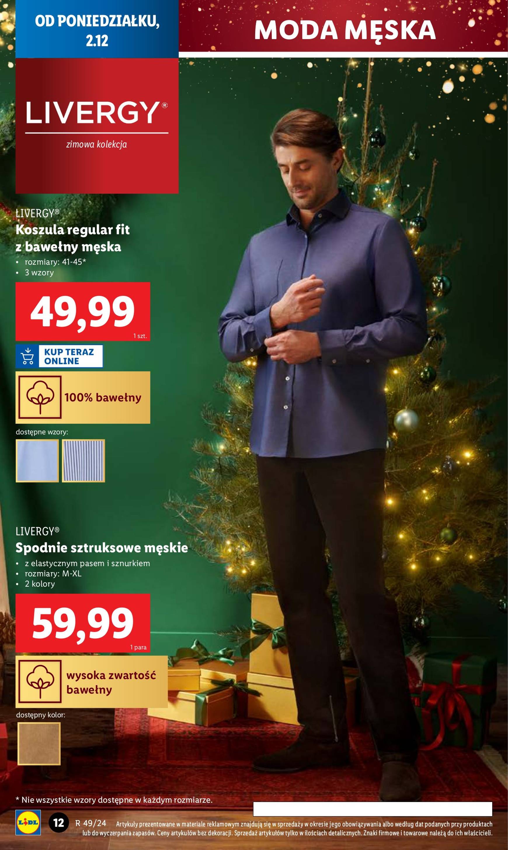 lidl - Lidl - Katalog Okazji Świąt gazetka ważna od 02.12. - 07.12. - page: 12