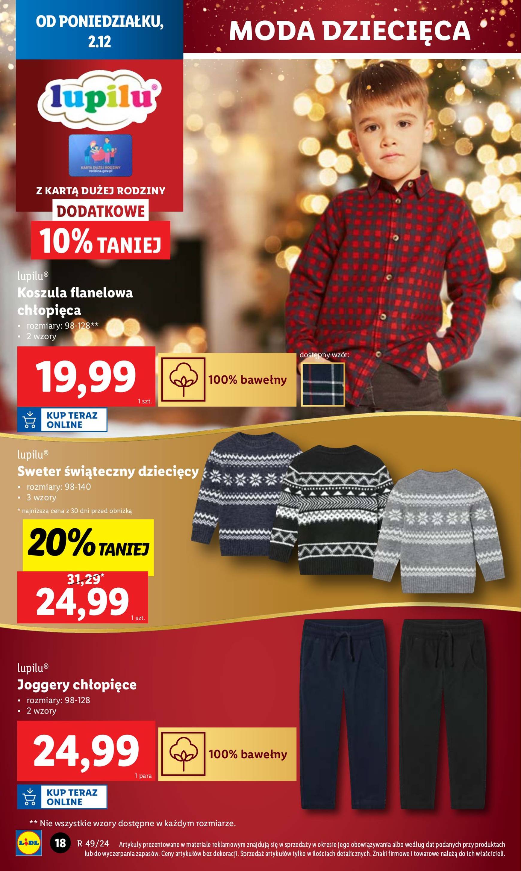 lidl - Lidl - Katalog Okazji Świąt gazetka ważna od 02.12. - 07.12. - page: 18