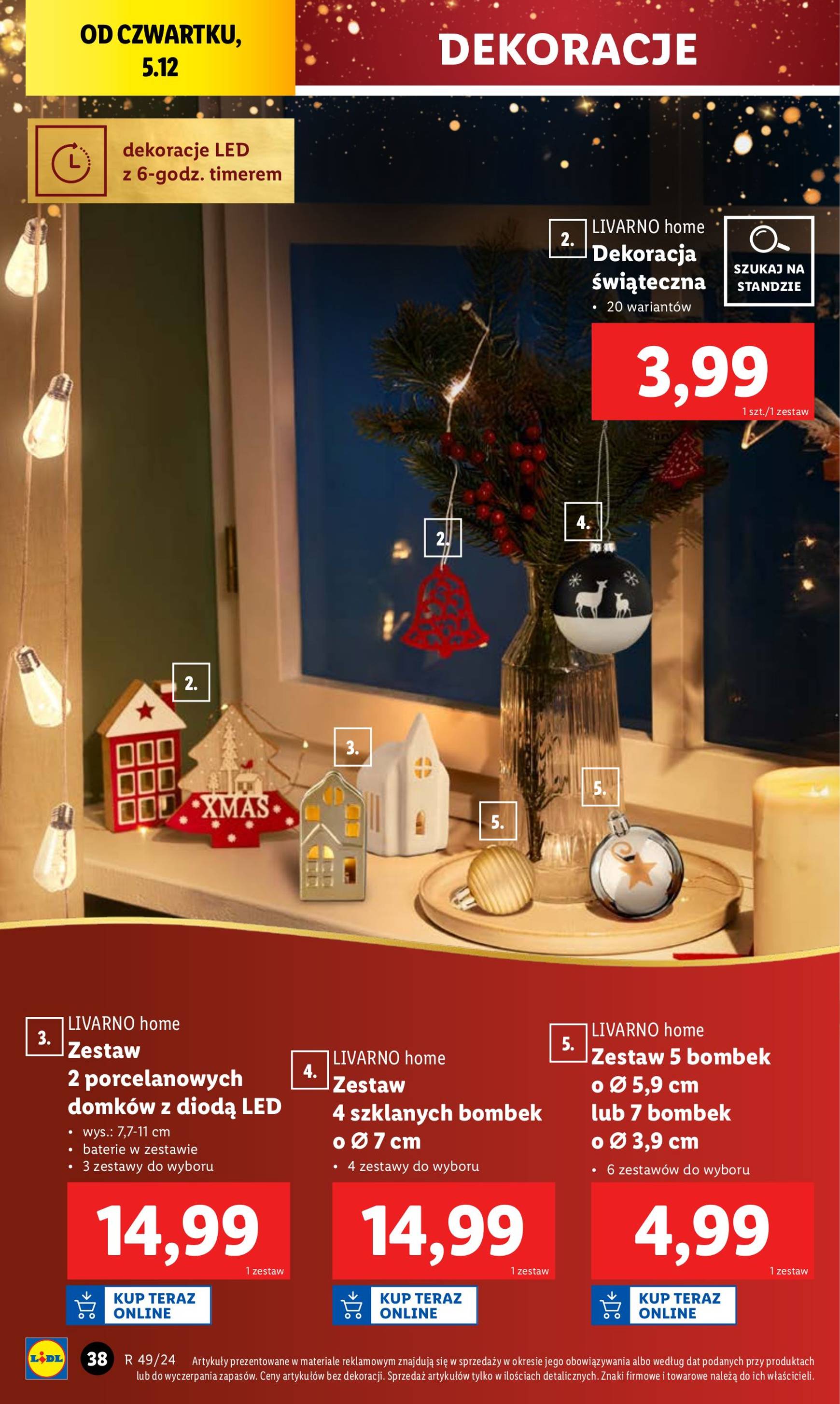 lidl - Lidl - Katalog Okazji Świąt gazetka ważna od 02.12. - 07.12. - page: 42