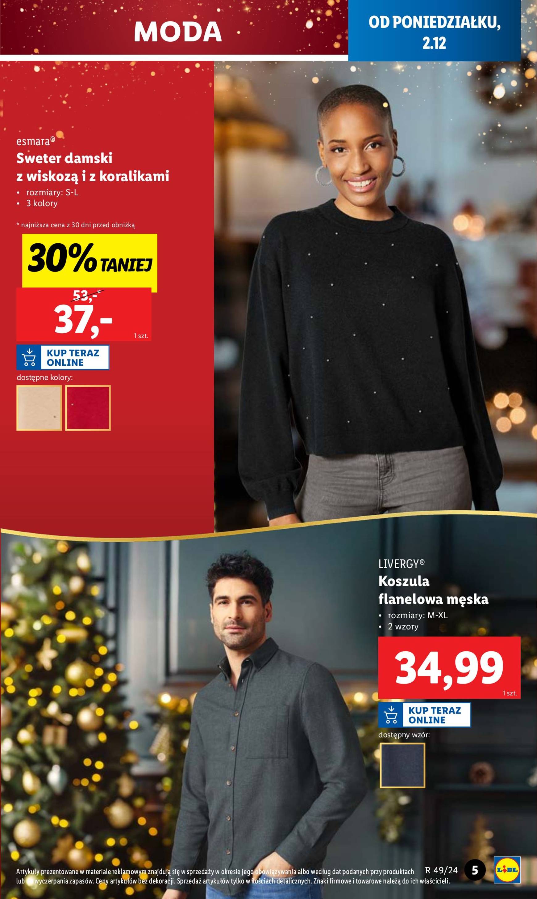 lidl - Lidl - Katalog Okazji Świąt gazetka ważna od 02.12. - 07.12. - page: 5