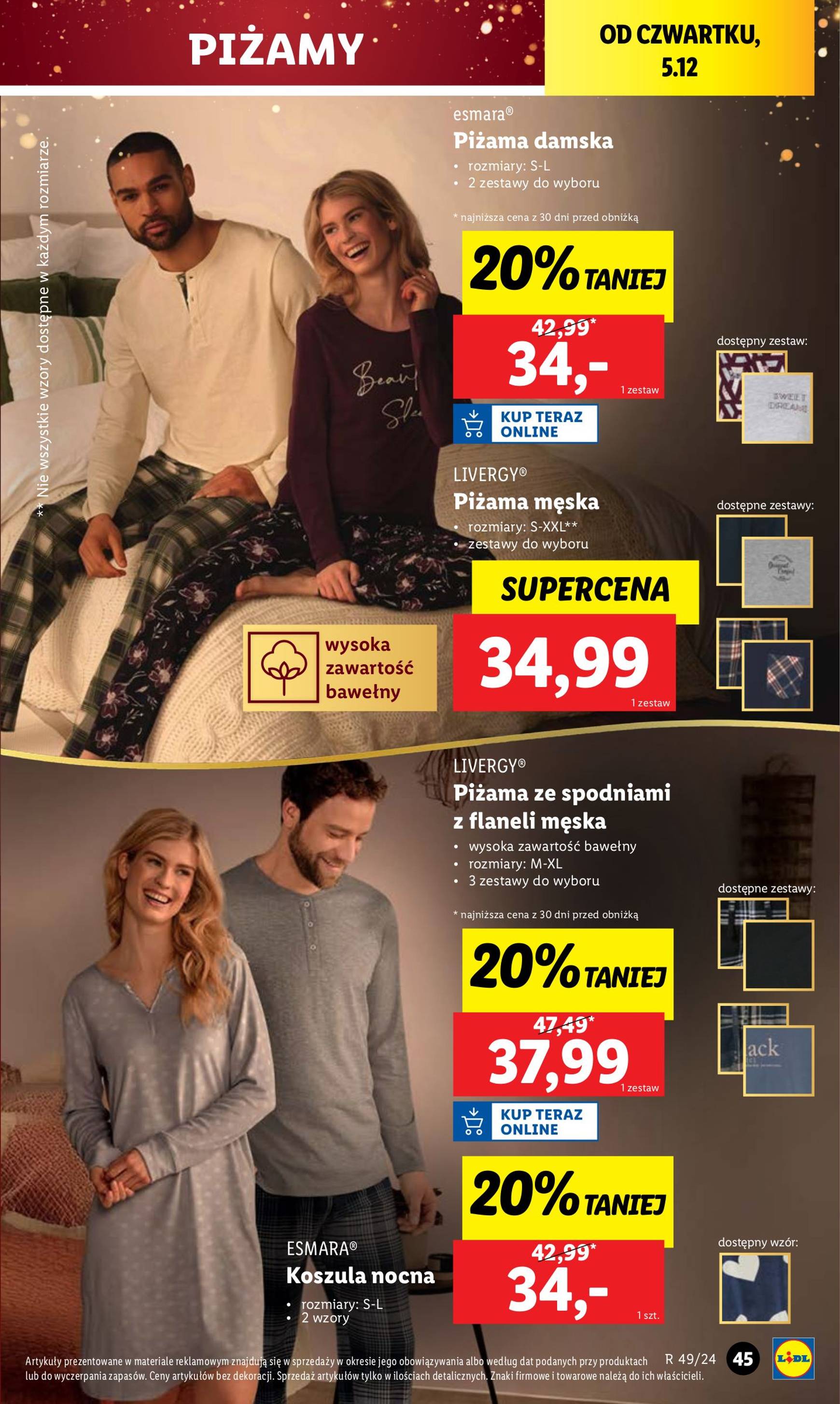 lidl - Lidl - Katalog Okazji Świąt gazetka ważna od 02.12. - 07.12. - page: 49