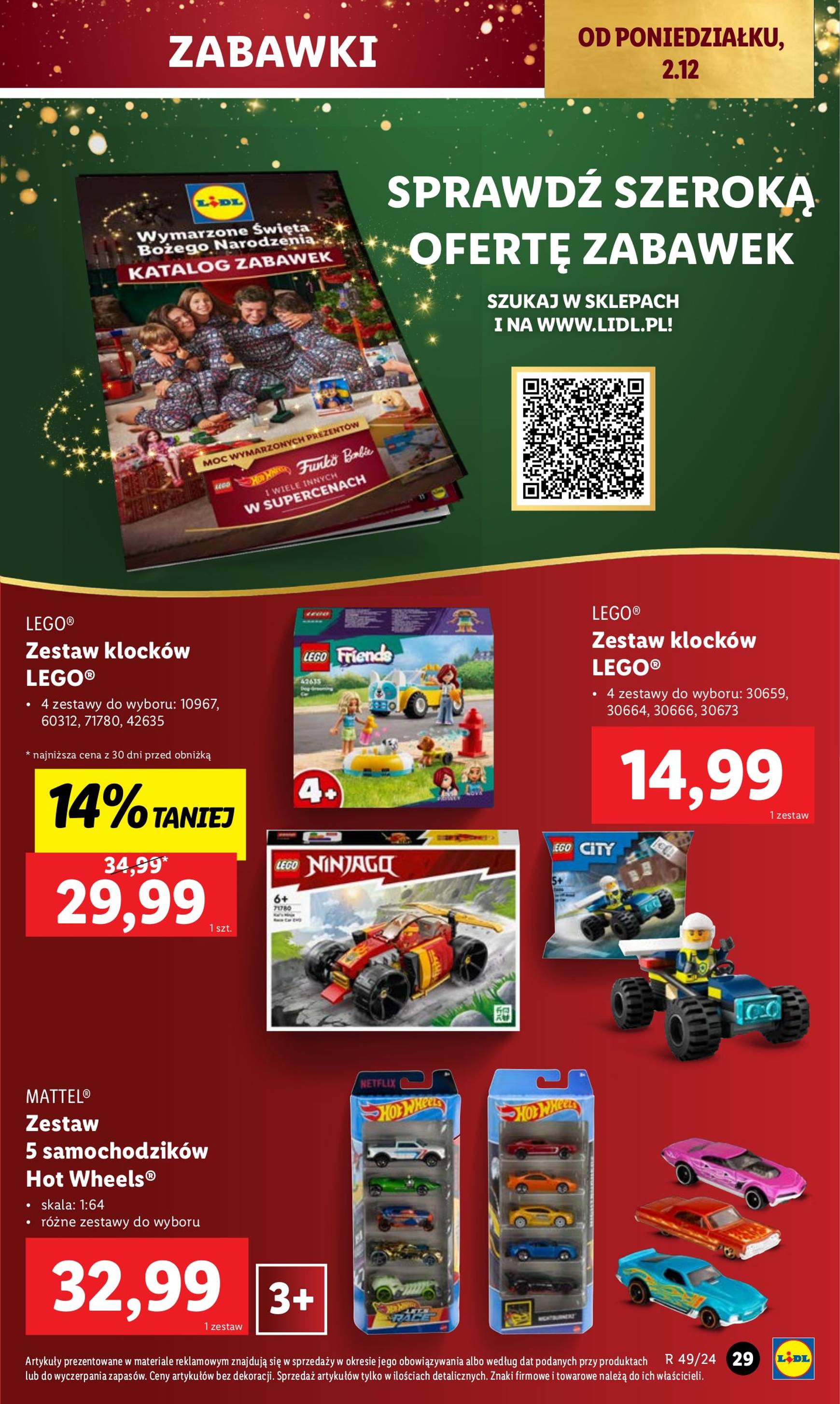 lidl - Lidl - Katalog Okazji Świąt gazetka ważna od 02.12. - 07.12. - page: 29