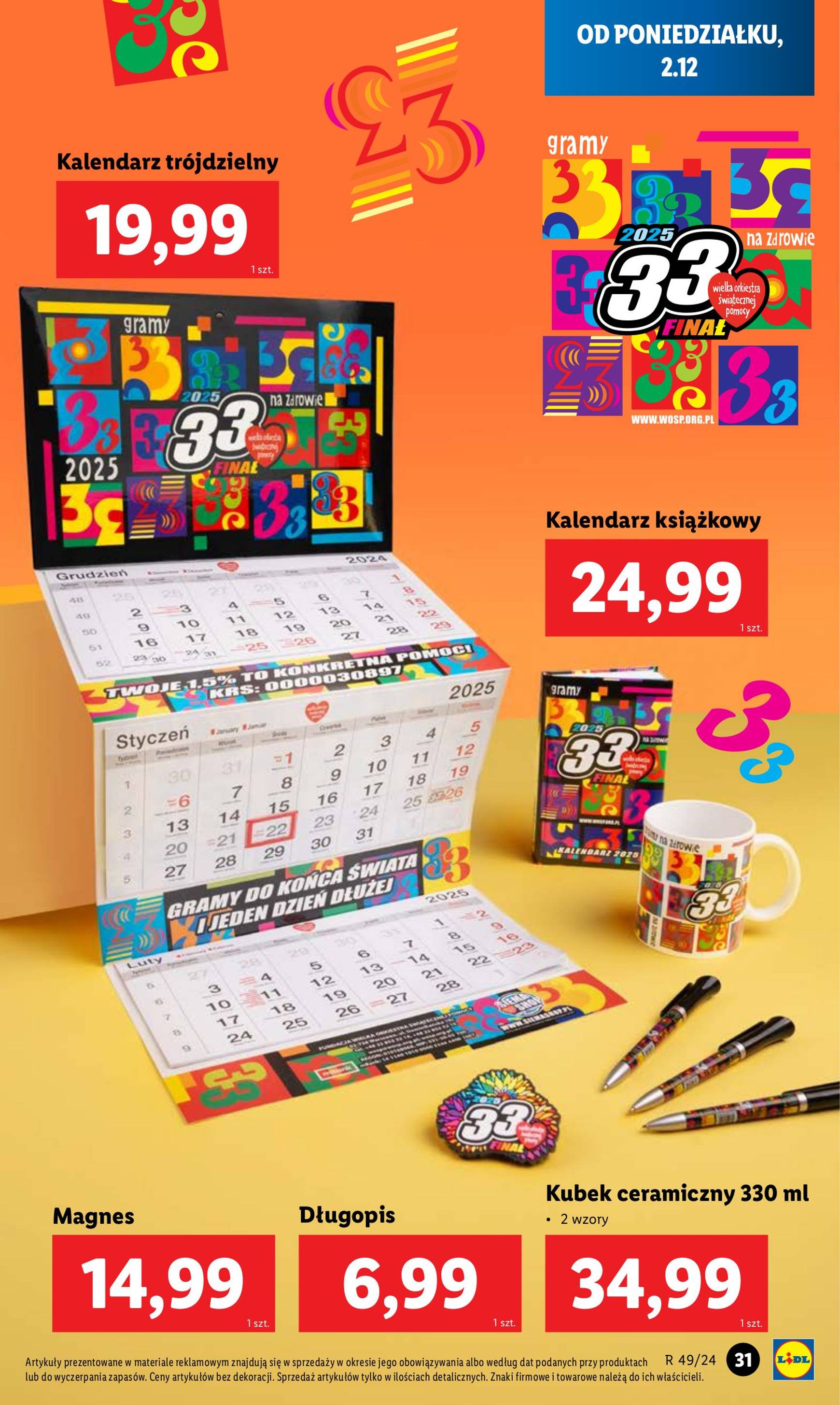 lidl - Lidl - Katalog Okazji Świąt gazetka ważna od 02.12. - 07.12. - page: 35