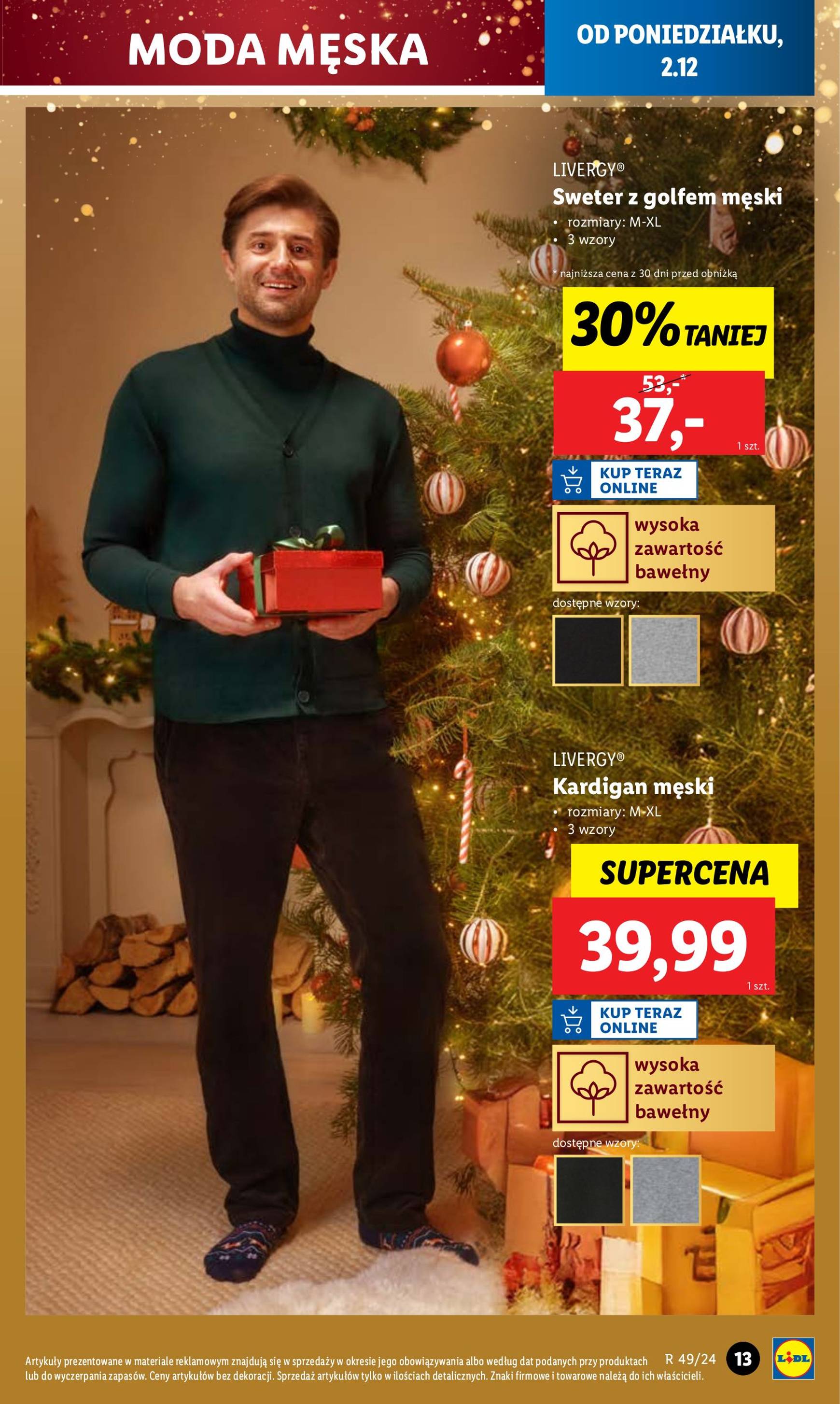 lidl - Lidl - Katalog Okazji Świąt gazetka ważna od 02.12. - 07.12. - page: 13