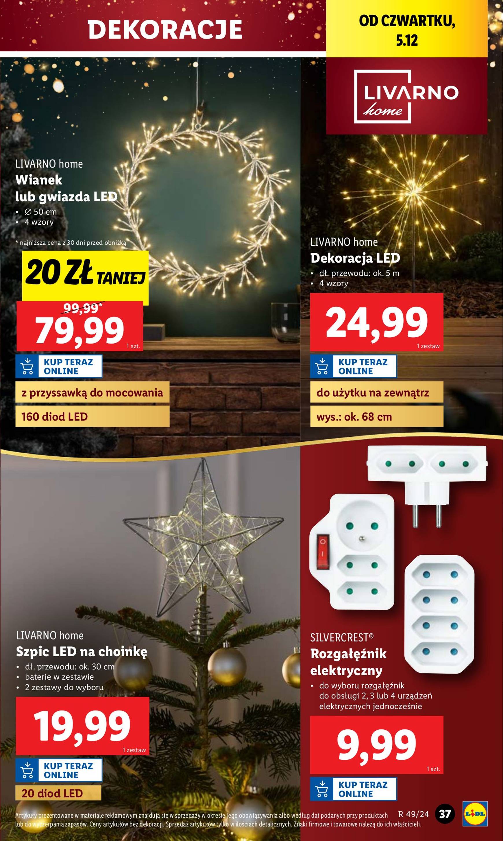 lidl - Lidl - Katalog Okazji Świąt gazetka ważna od 02.12. - 07.12. - page: 41