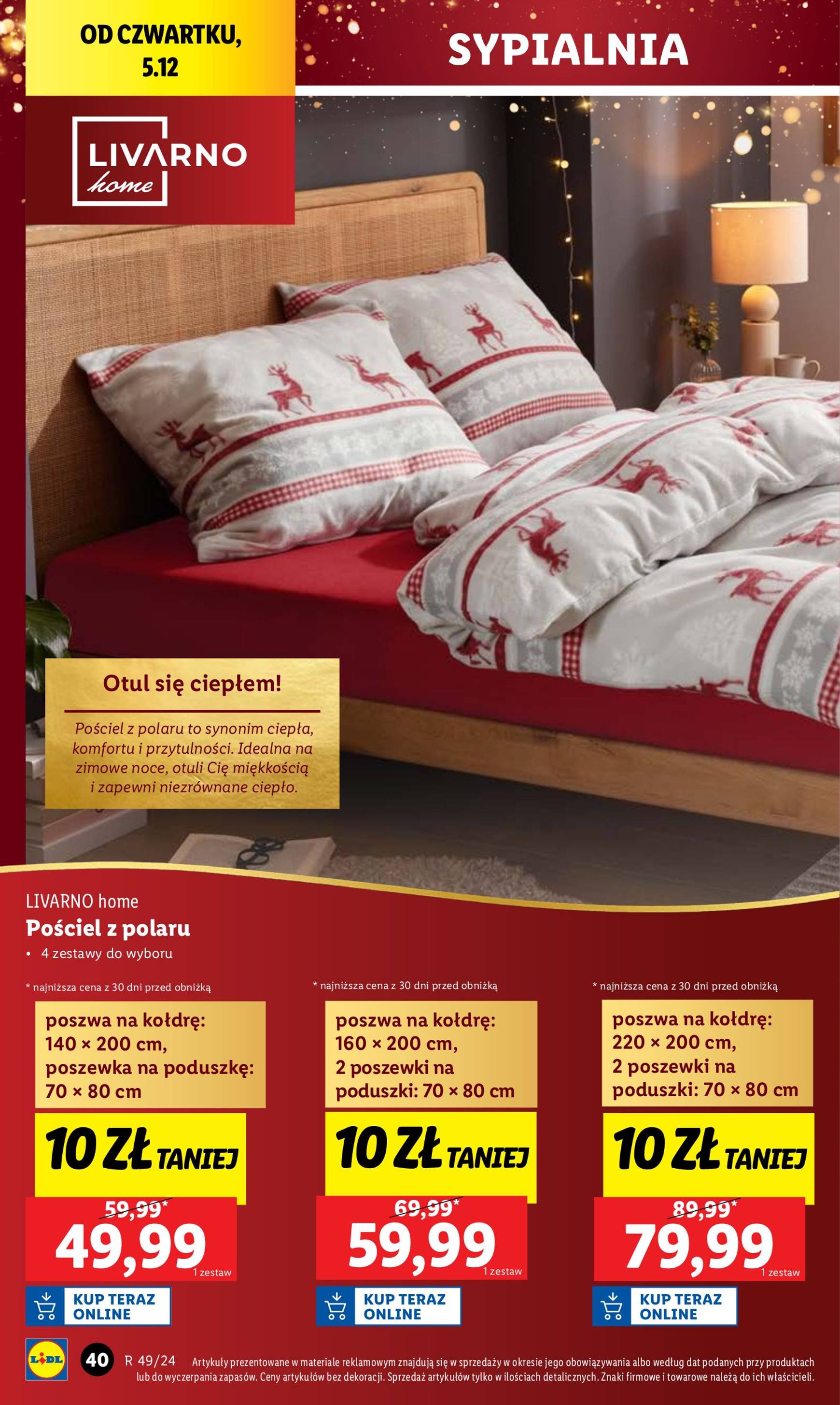 lidl - Lidl - Katalog Okazji Świąt gazetka ważna od 02.12. - 07.12. - page: 44