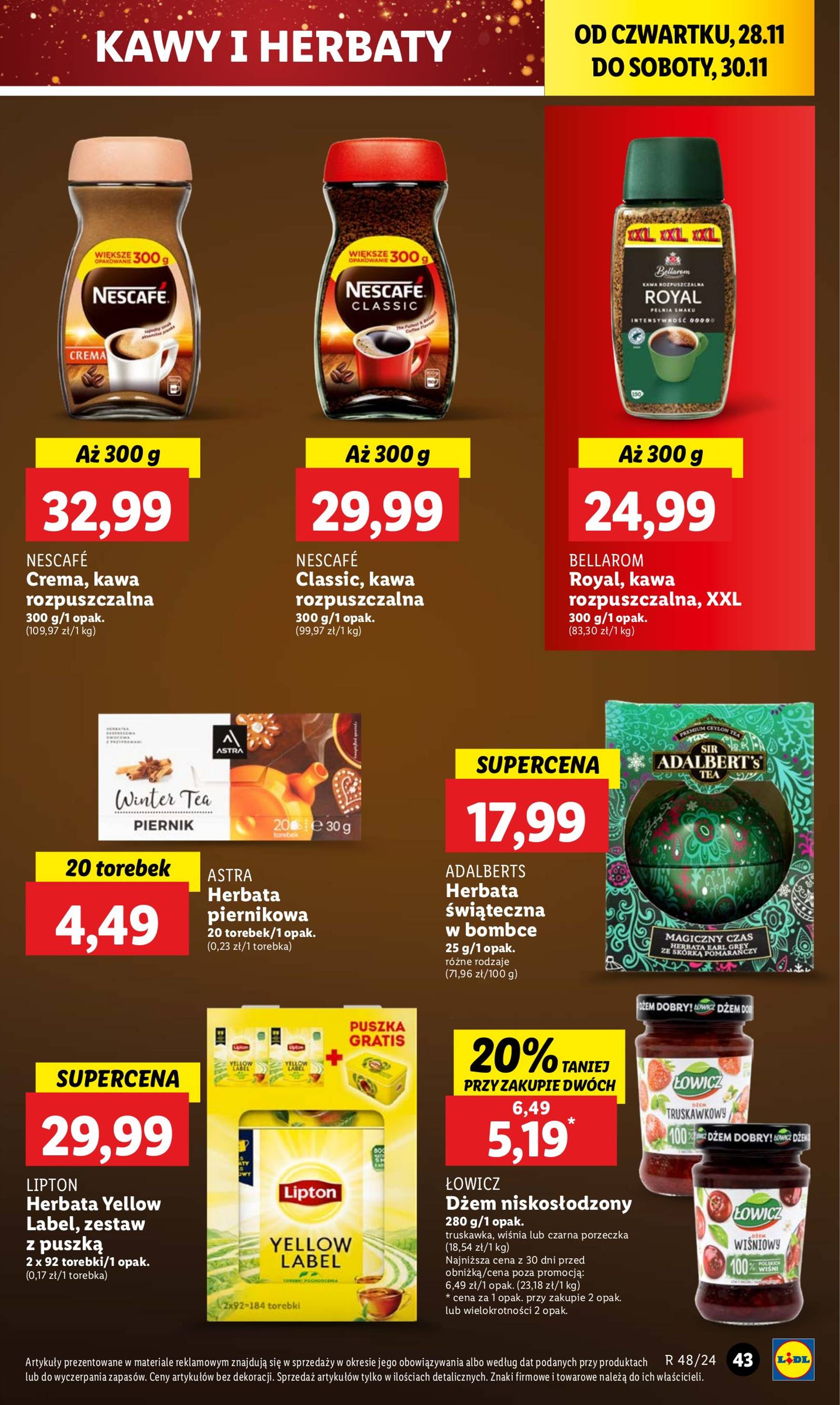 lidl - Lidl - Black Week gazetka ważna od 28.11. - 30.11. - page: 43