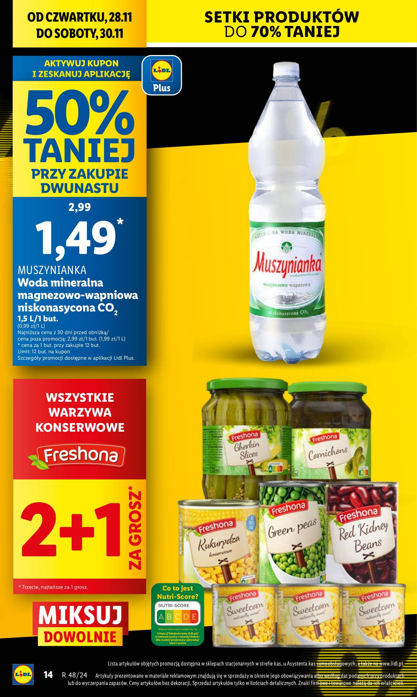 lidl - Lidl - Black Week gazetka ważna od 28.11. - 30.11. - page: 14