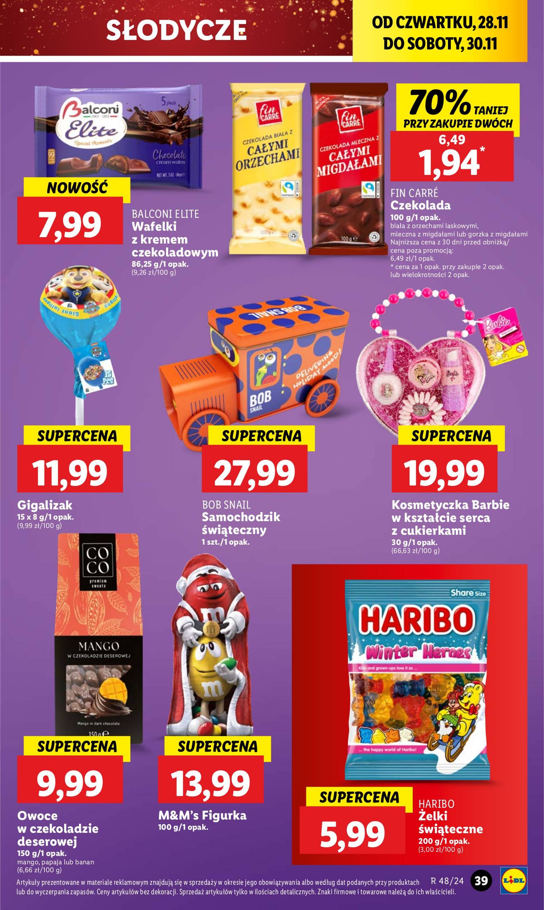 lidl - Lidl - Black Week gazetka ważna od 28.11. - 30.11. - page: 39