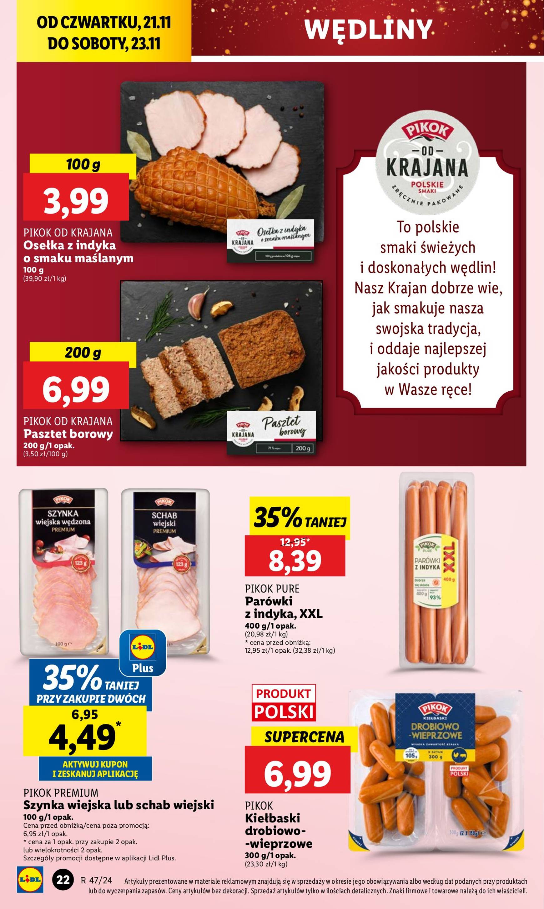 lidl - Lidl gazetka ważna od 21.11. - 23.11. - page: 24